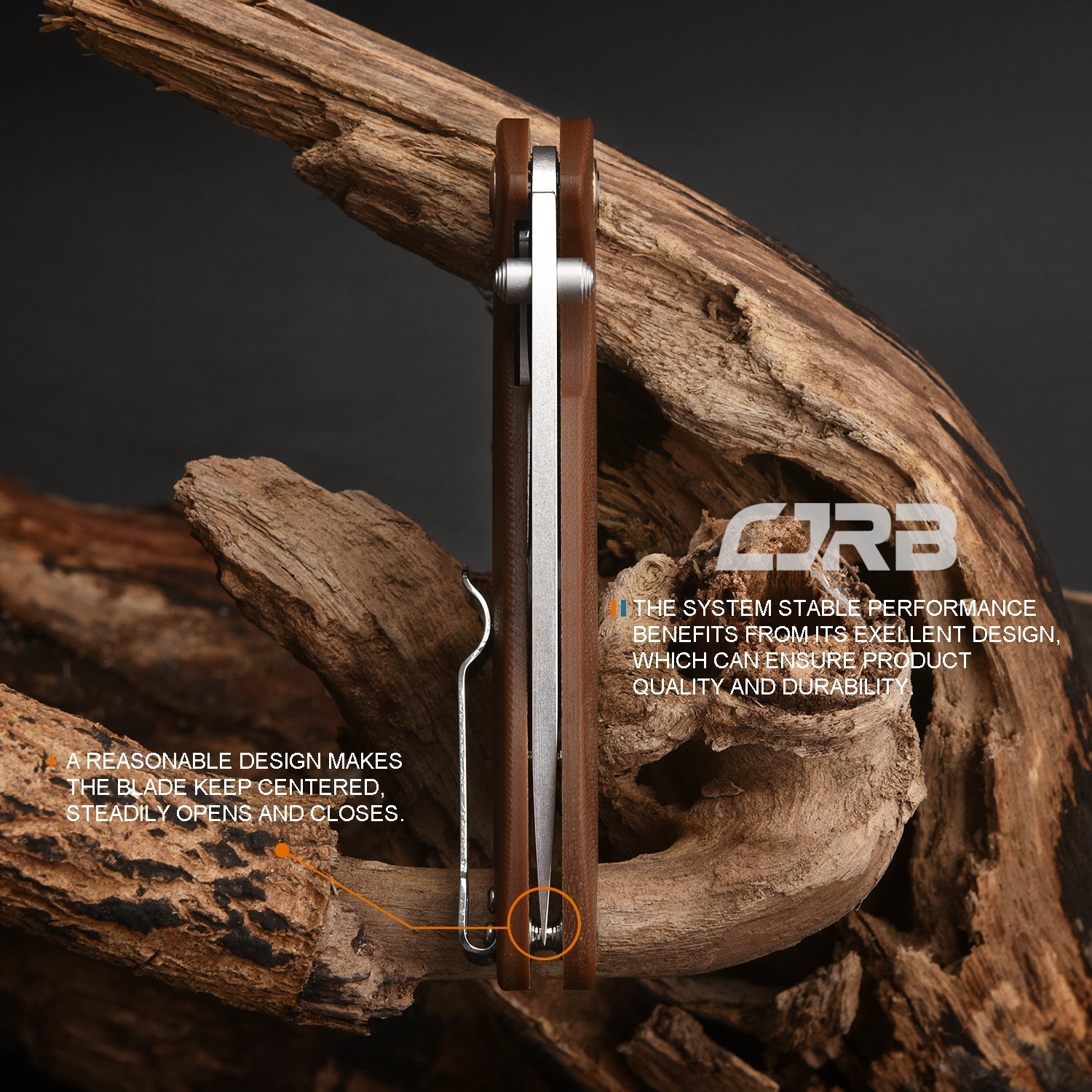 CJRB Feldspar J1912S-BNC knife detail