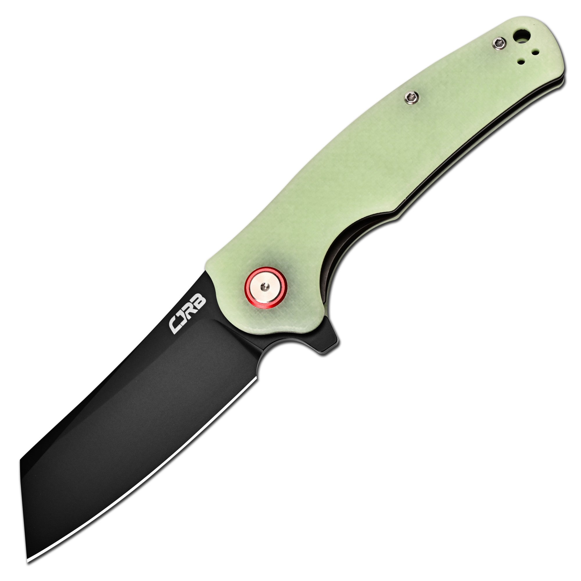 CJRB Crag J1904-BGD folding knife with black PVD AR-RPM9 blade