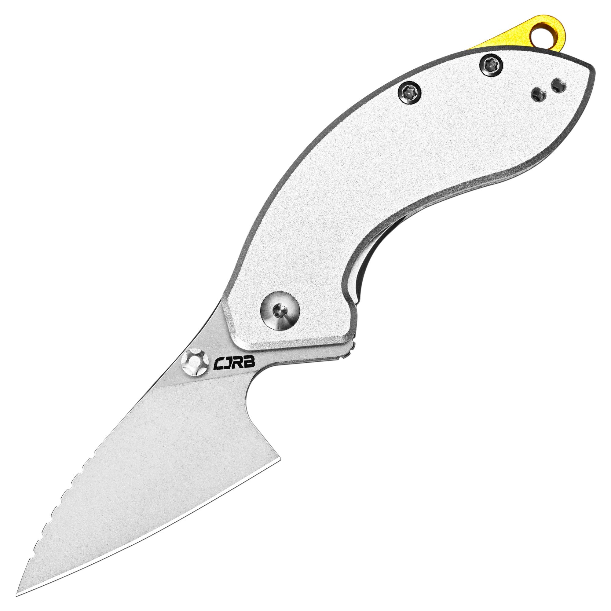 CJRB Spud J1971-GY folding knife with 2.34-inch AR-RPM9 stone wash blade