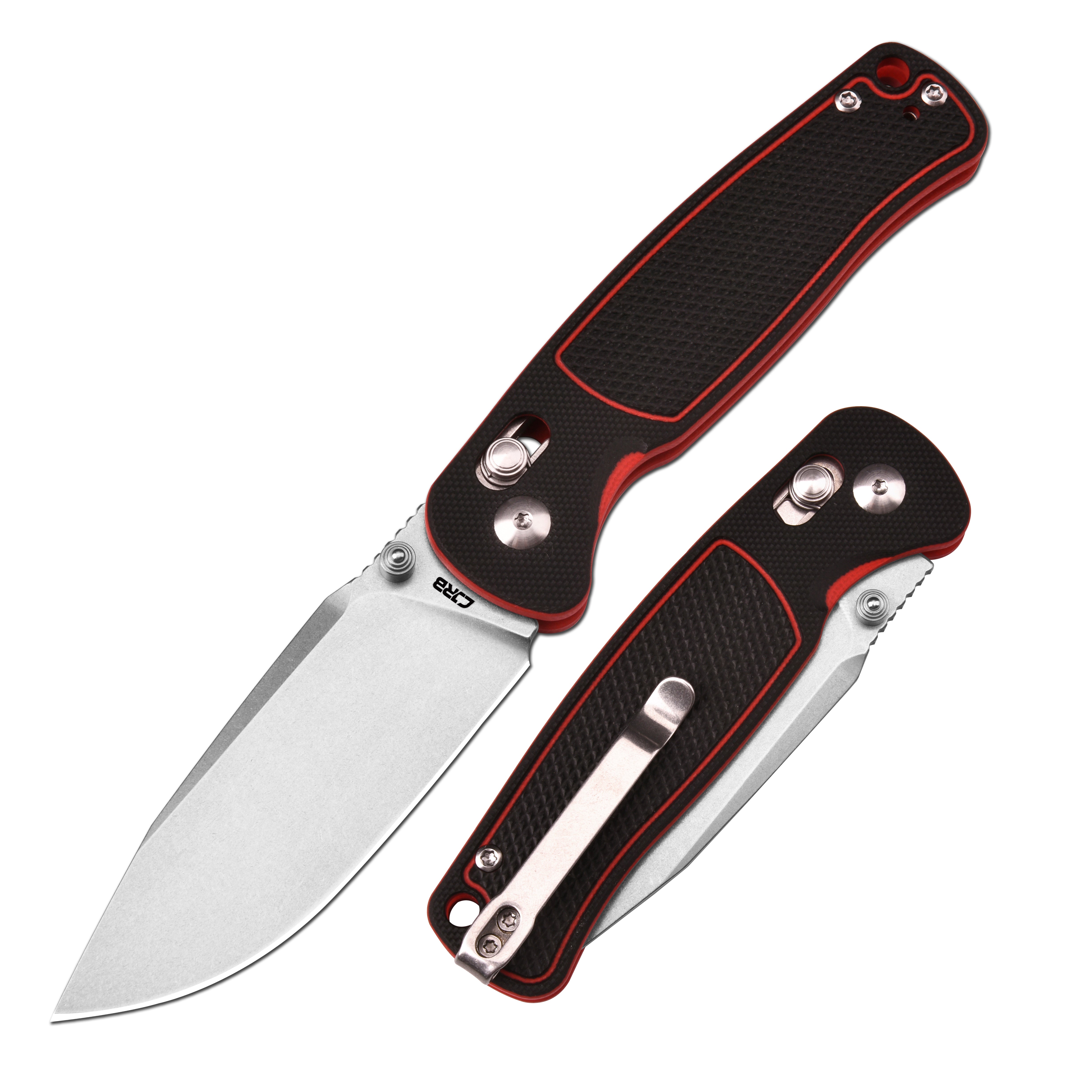 CJRB Shale J1943-BRE folding knife with black G10 handle