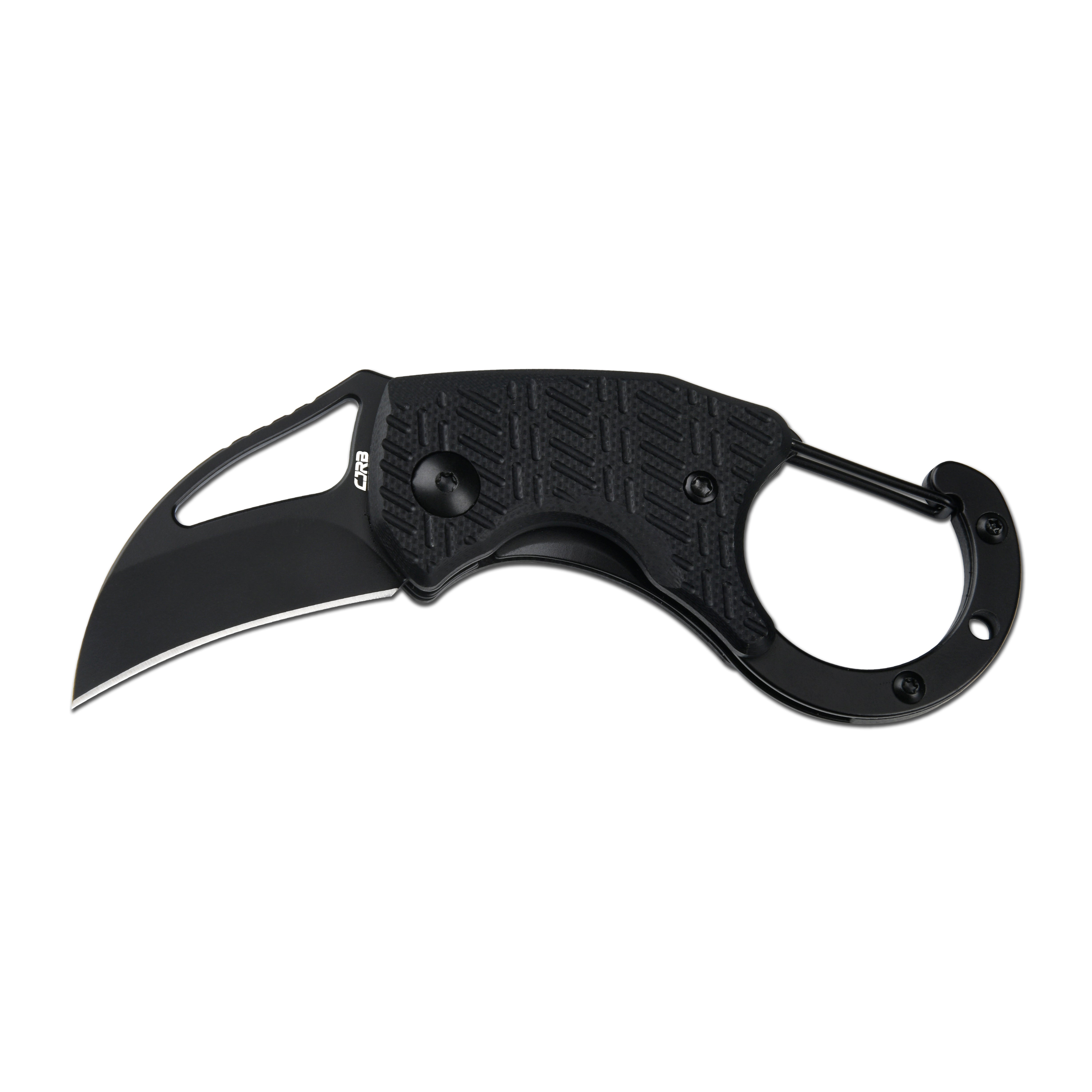 CJRB Anansi J1964-BBK folding knife side view