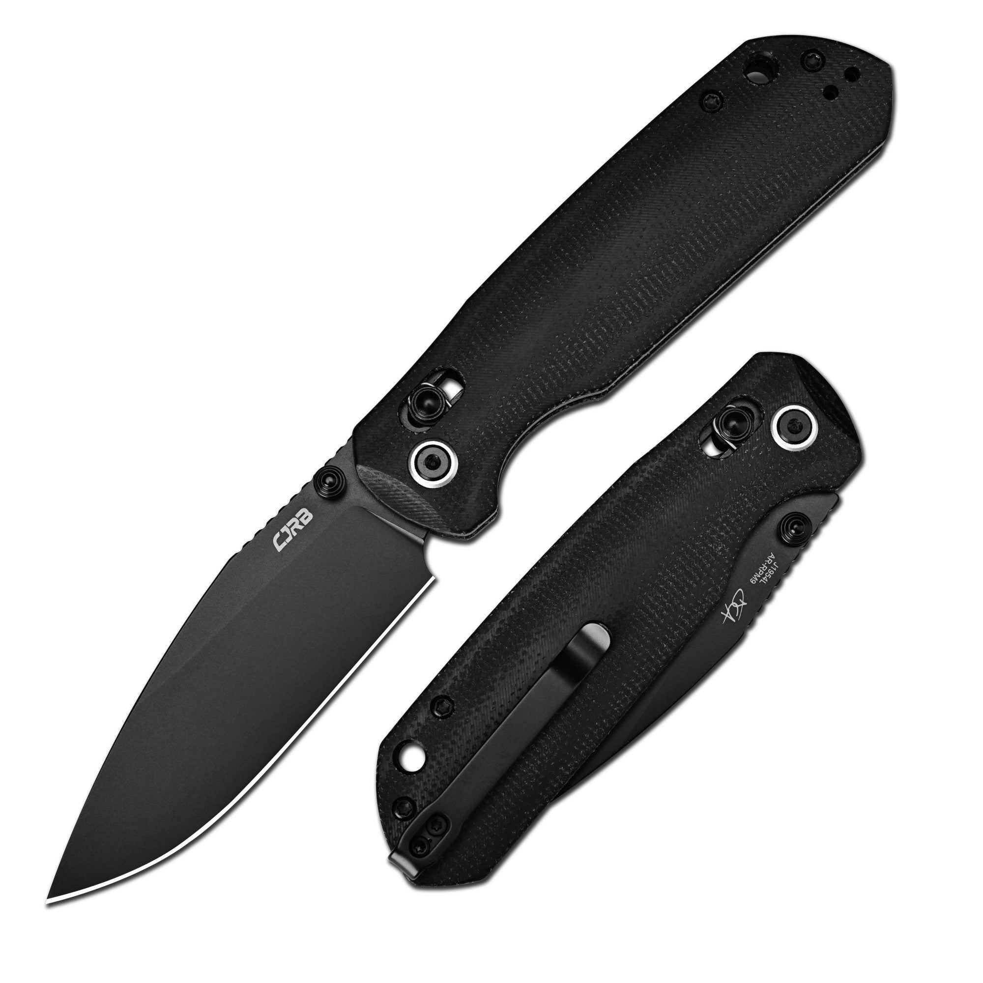 CJRB Mega Maximal J1954L-BBK handle close-up