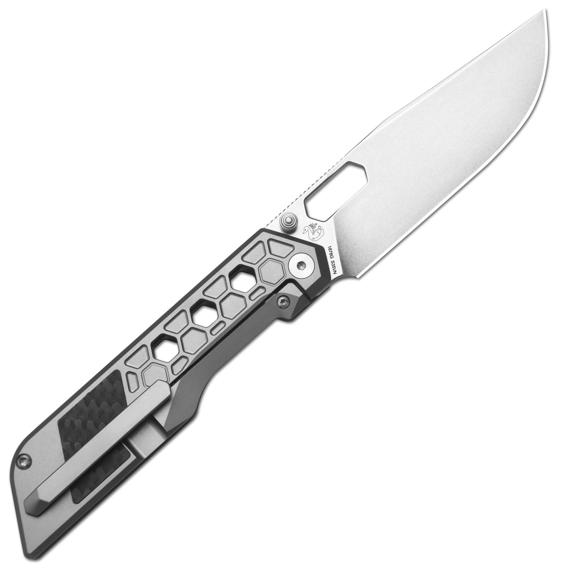 Artisan Cutlery Beest 1878G blade detail