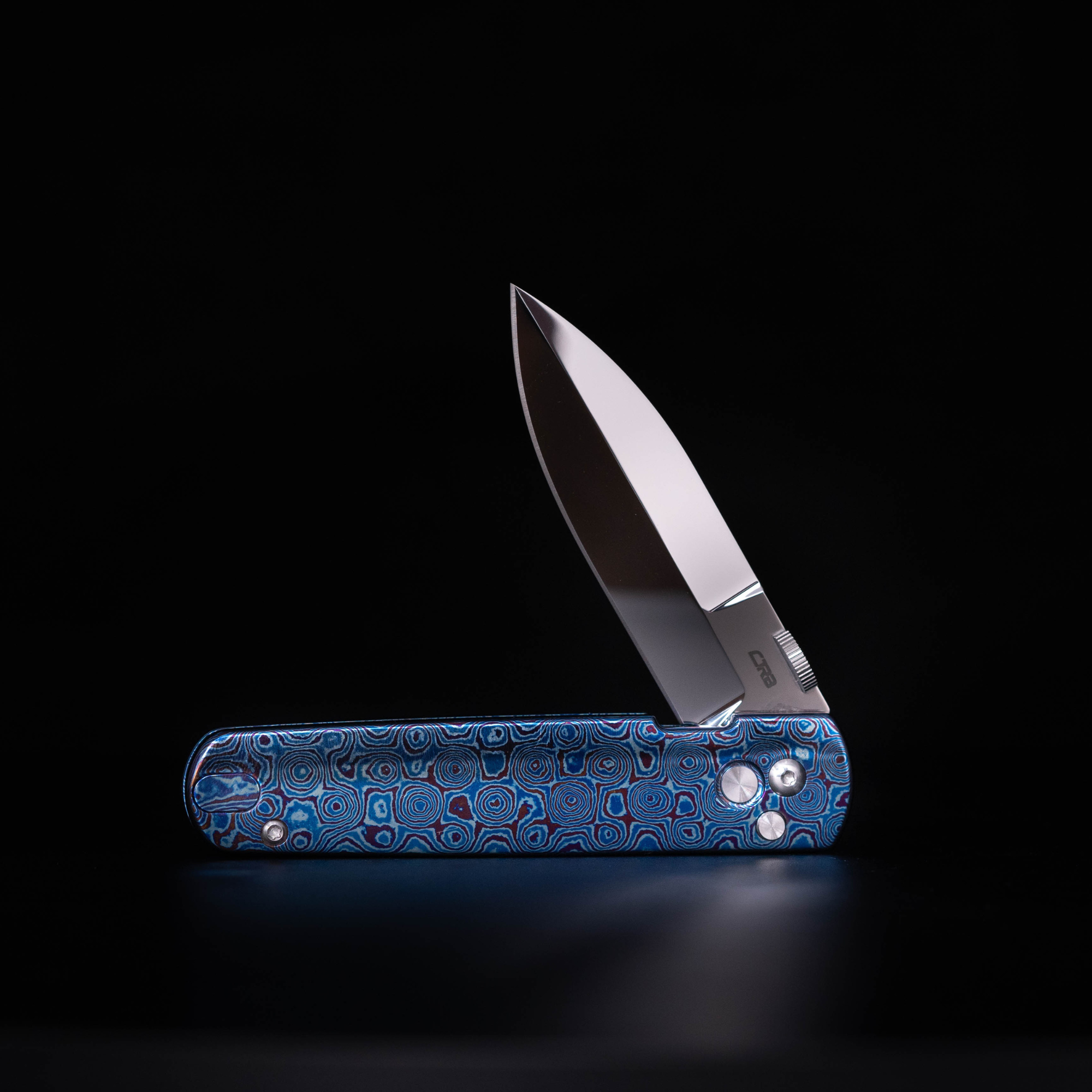 CJRB The Perfect Locust folding knife with handle