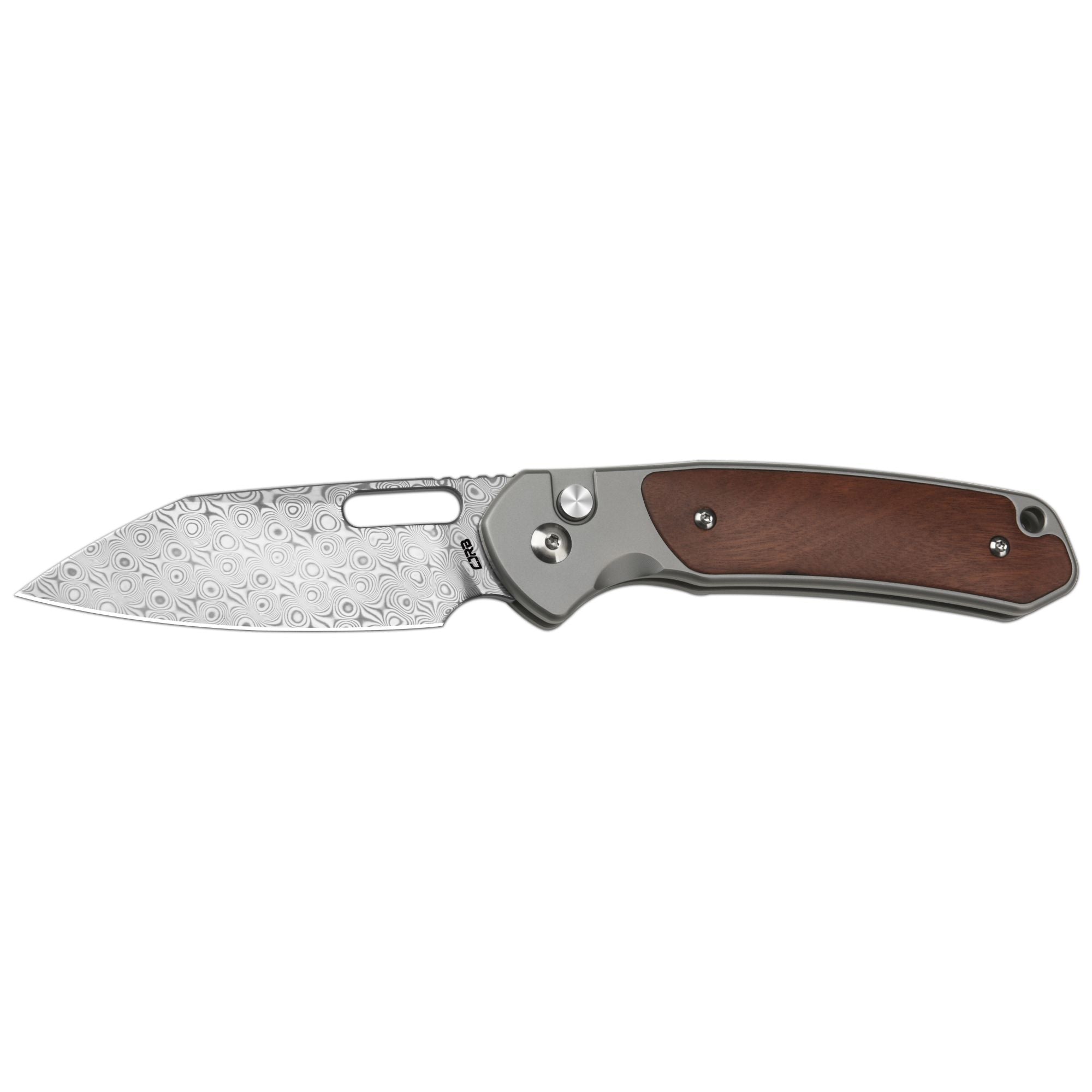 Perfect Pyrite Project The folding knife side view
