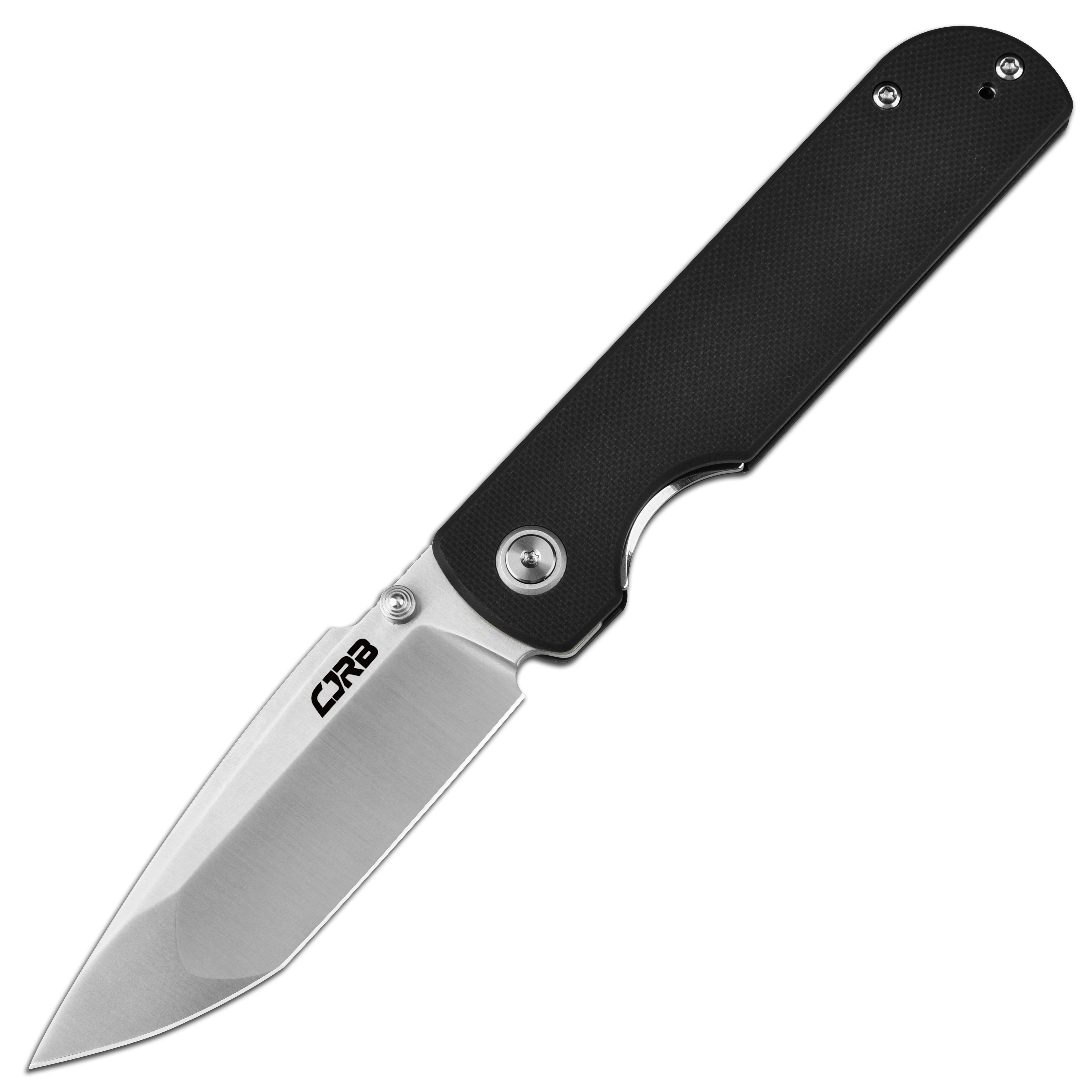 CJRB Nova J1937-BK folding knife with AR-RPM9 sand polish blade