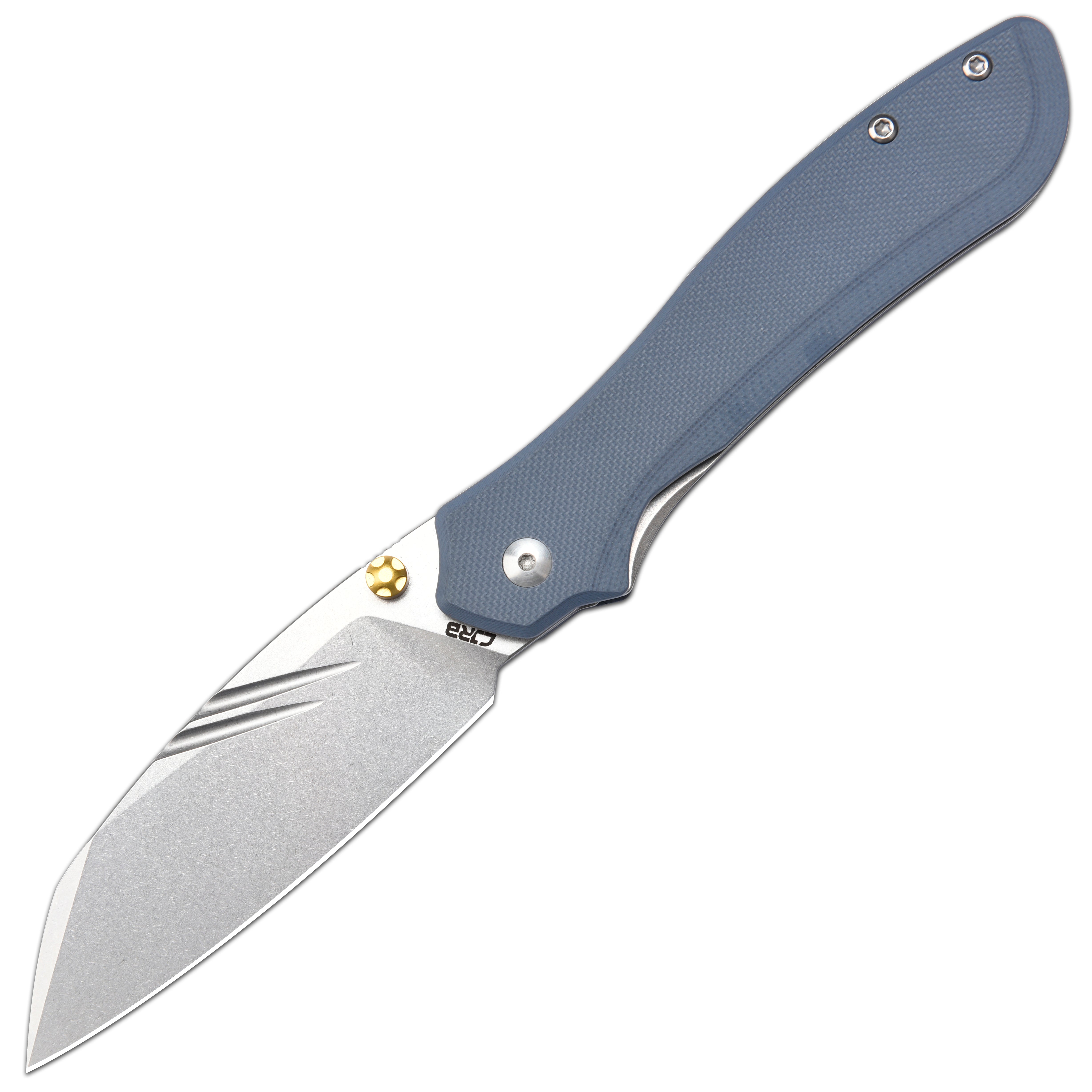 CJRB Fugly J1957-GY folding knife with AR-RPM9 sand polish blade