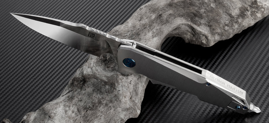 Artisan Cutlery Predator 1706G folding knife side view