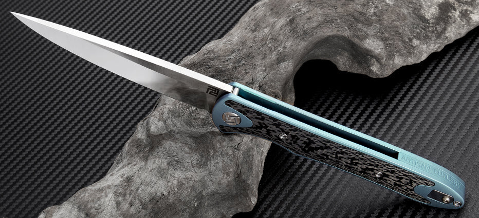 Artisan Cutlery Shark 1707G blade detail