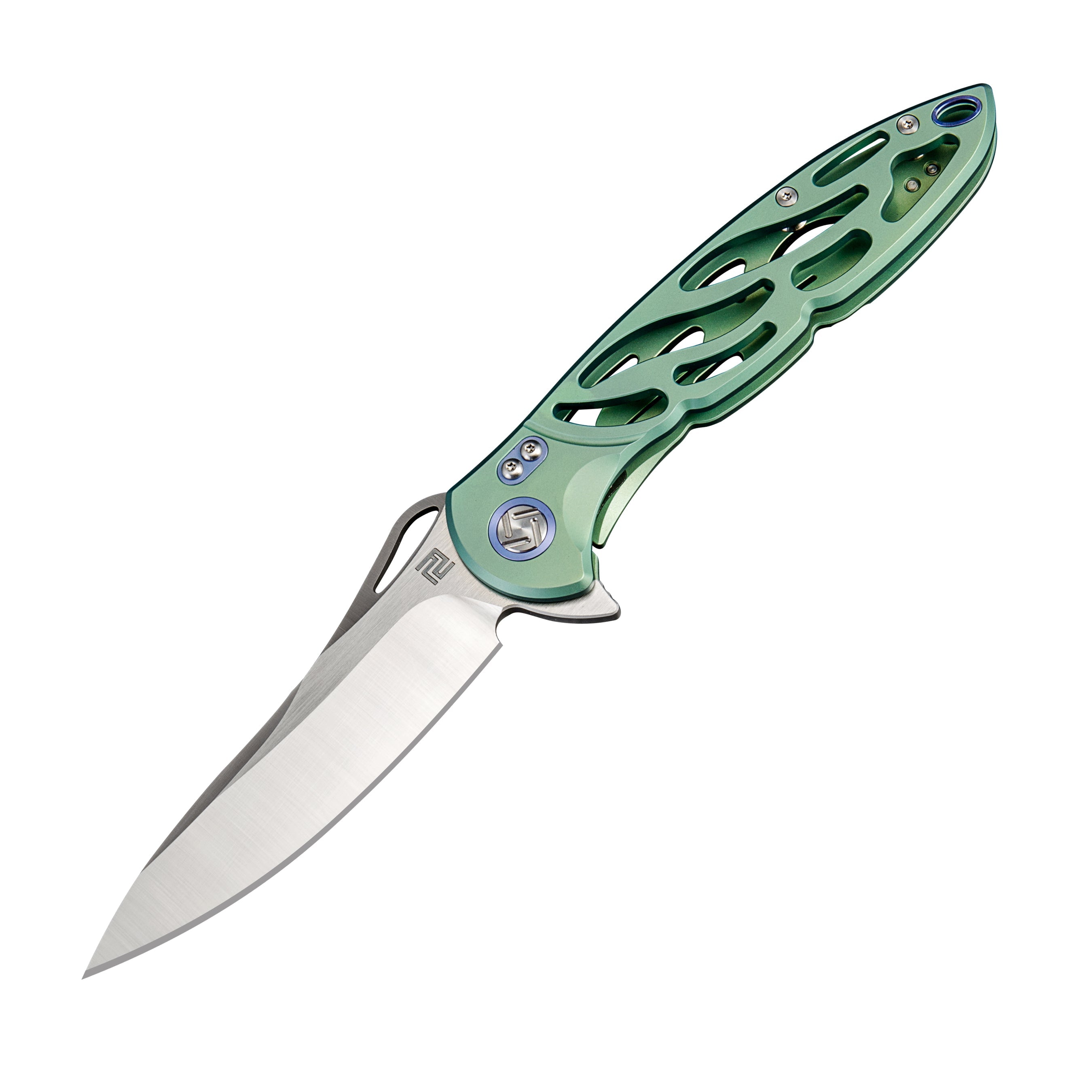 Artisan Cutlery Hoverwing 1801G folding knife with S35VN blade