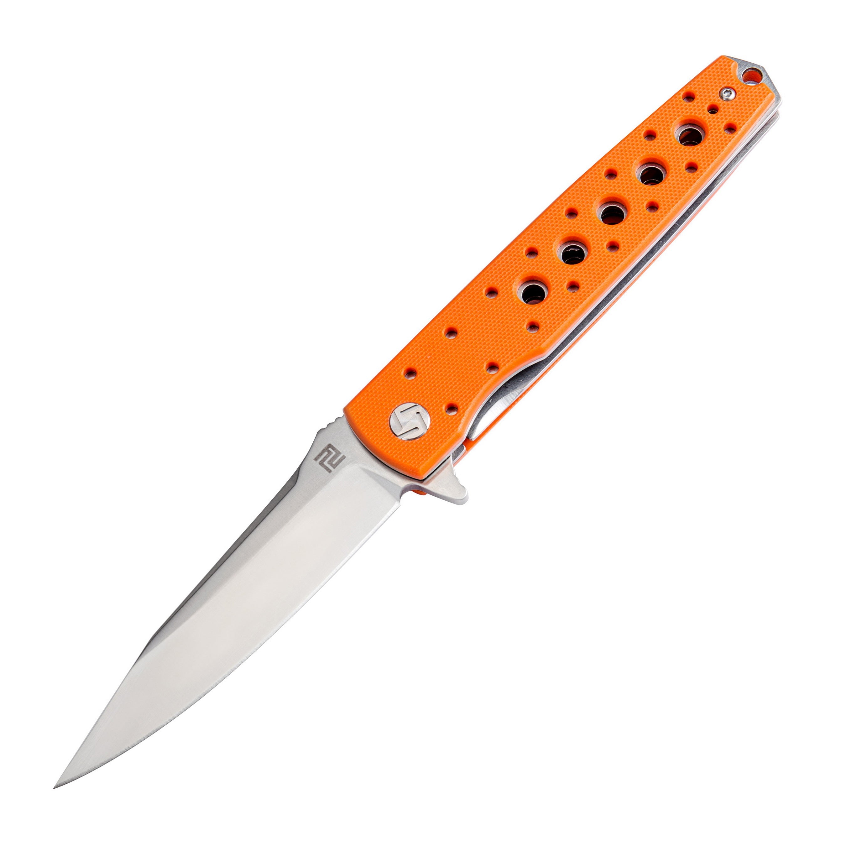 Virgina(ATZ-1807P)G10(Flat) Knife folding knife with steel blade
