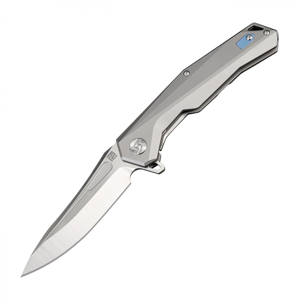 Zumwalt(ATZ-1808G)S35VN Grey folding knife with S35VN blade