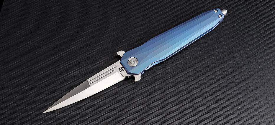 Artisan Cutlery Hornet 1810G folding knife side view