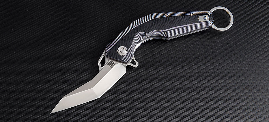 Artisan Cutlery Cobra 1811P handle detail