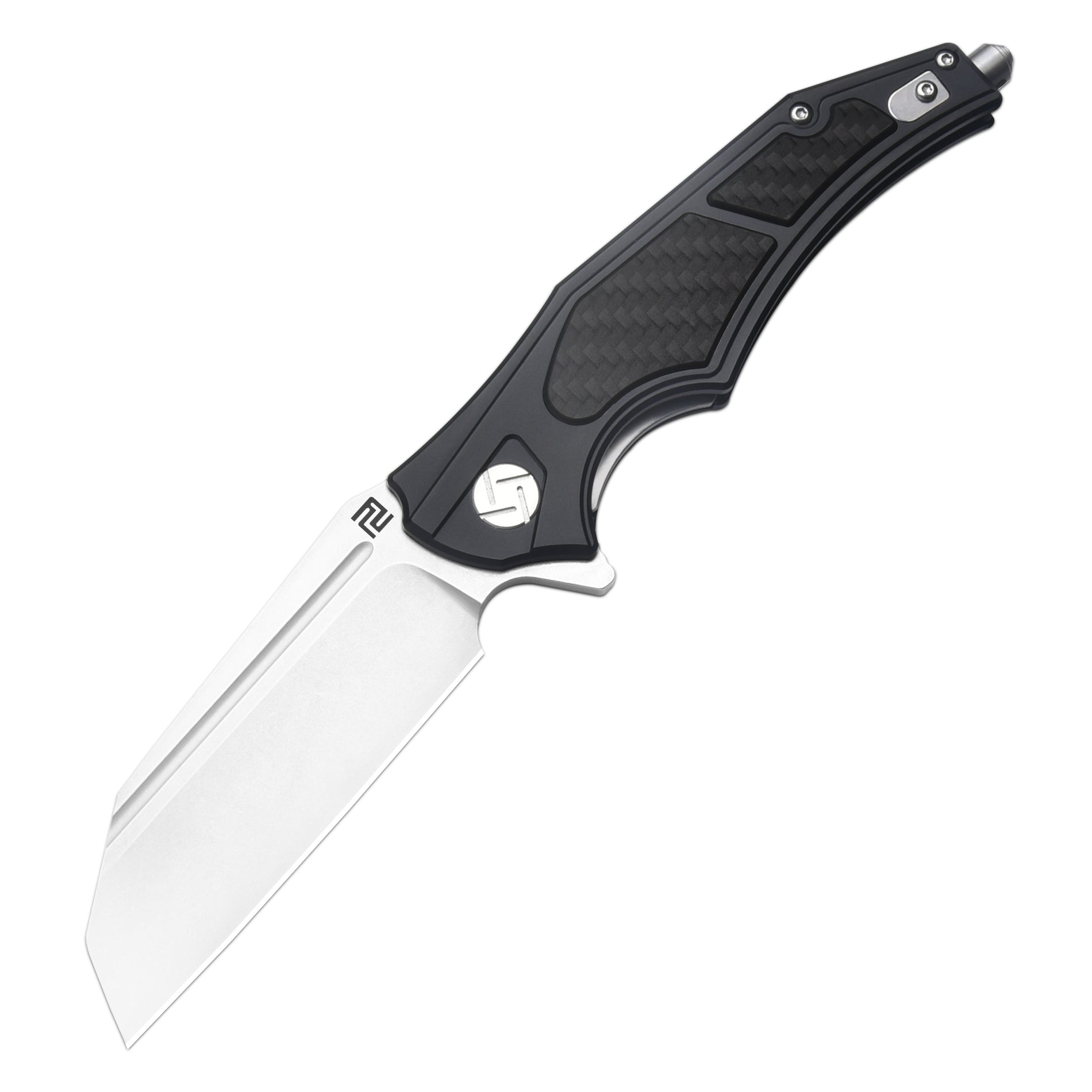 Artisan Cutlery Apache Nomad 1813P handle detail
