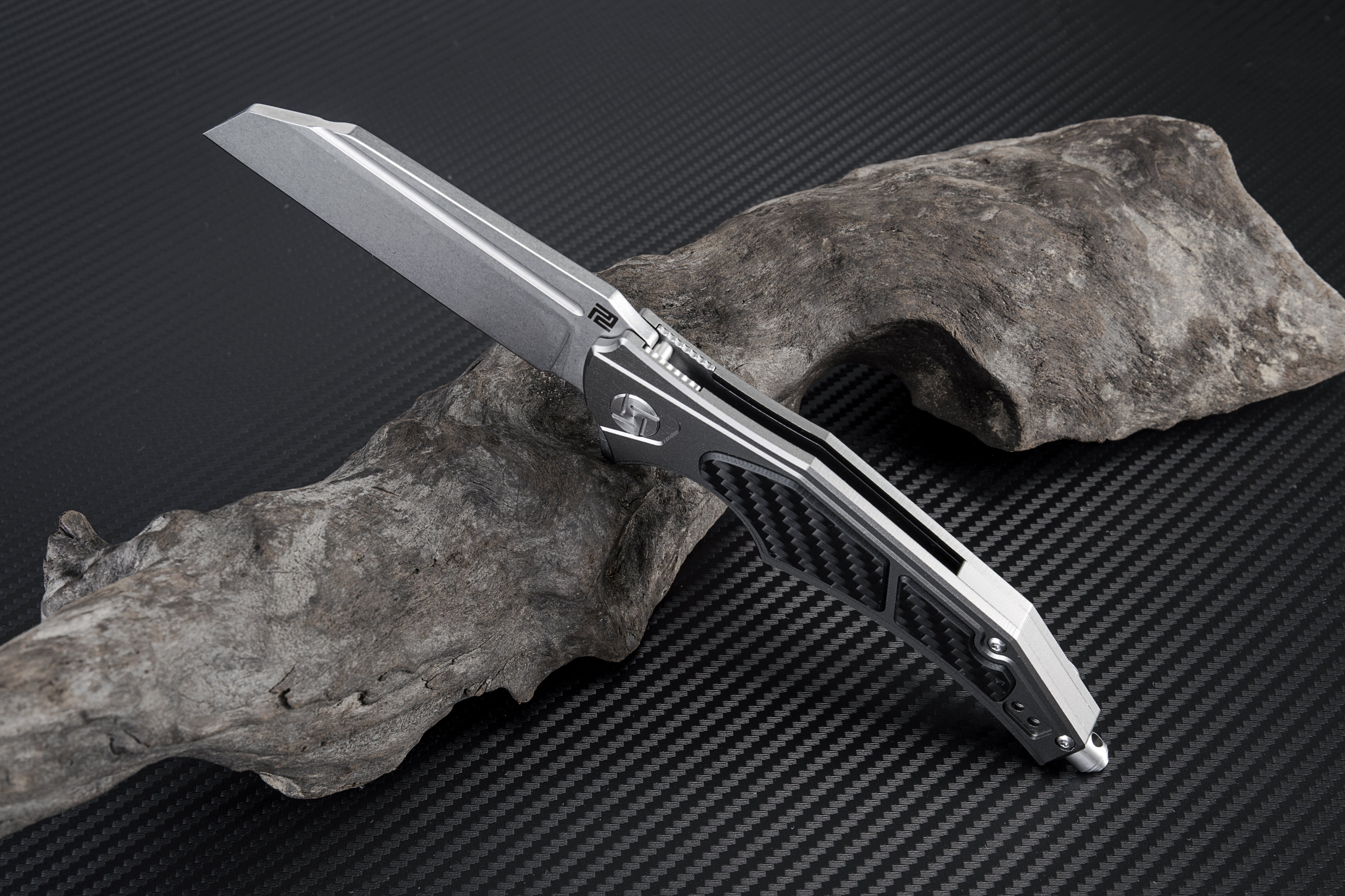 Artisan Cutlery Apache Nomad 1813P blade detail