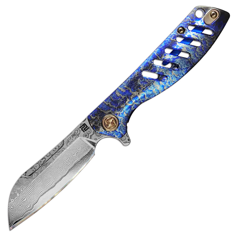 Artisan Cutlery Tomahawk 1815GD folding knife with steel blade
