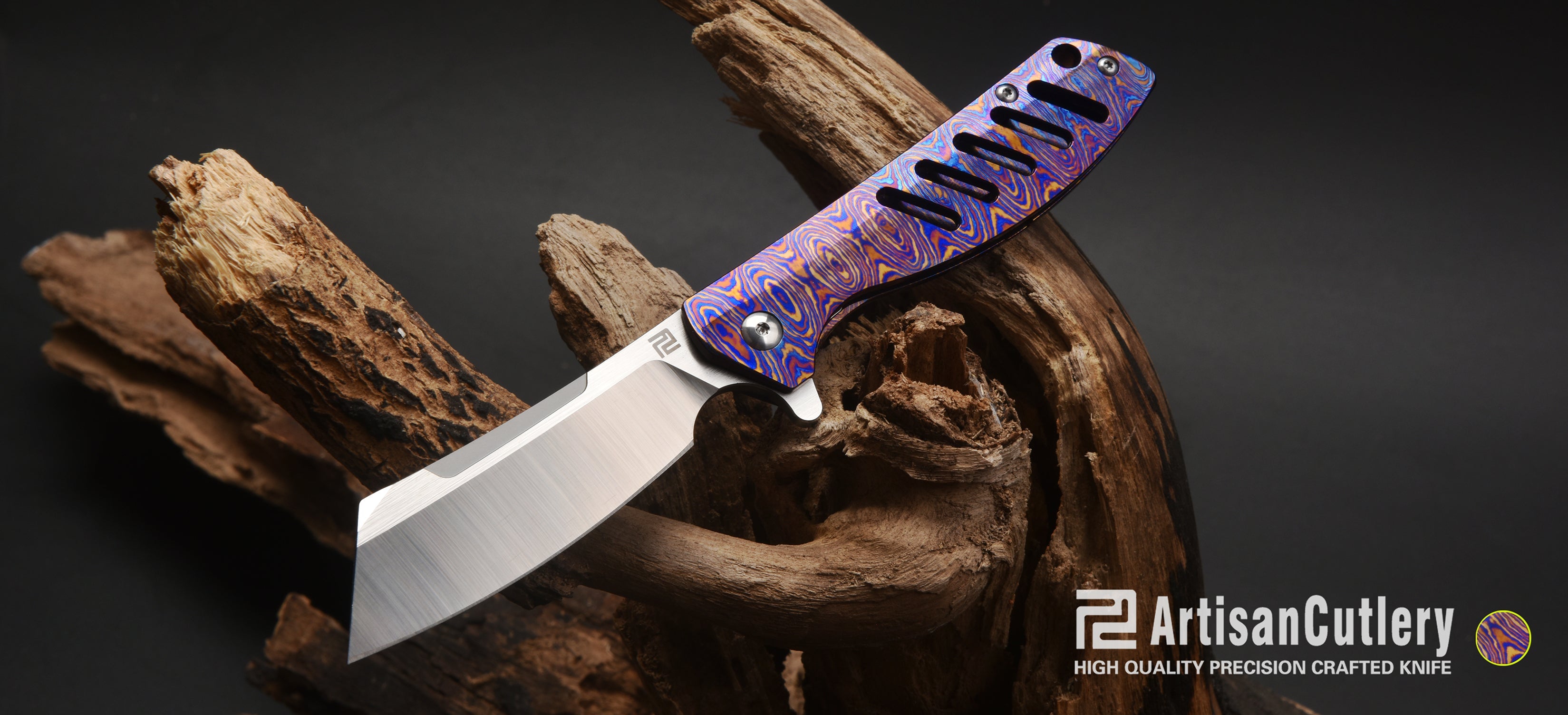 Artisan Cutlery Tomahawk 1815GS knife detail