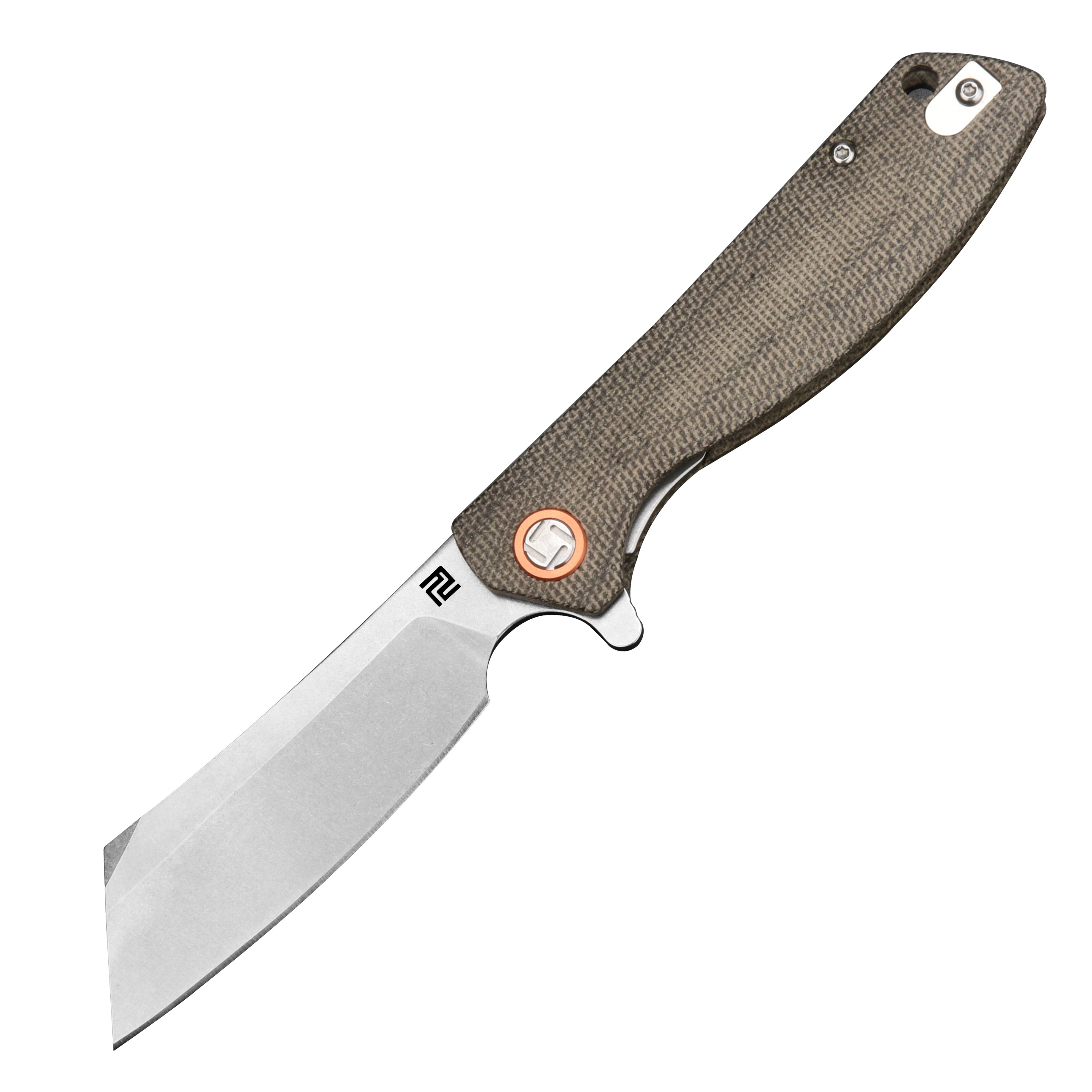 Artisan Cutlery Tomahawk 1815P folding knife with D2 blade