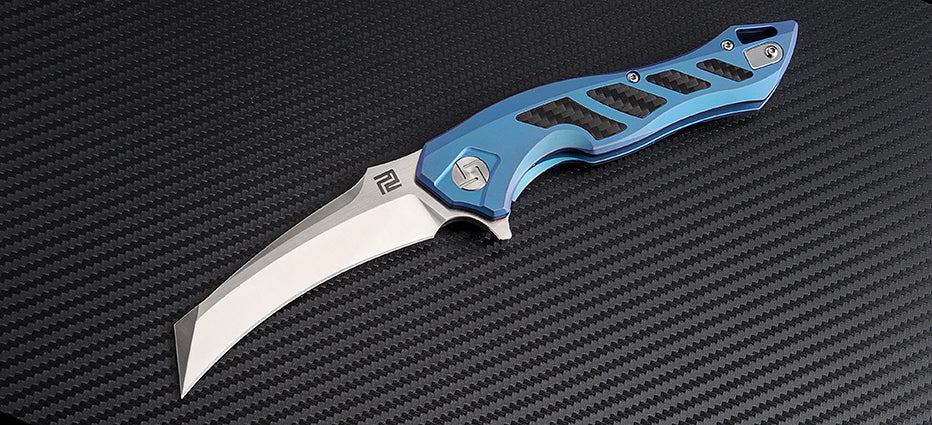 Artisan Cutlery Eagle 1816G blade detail