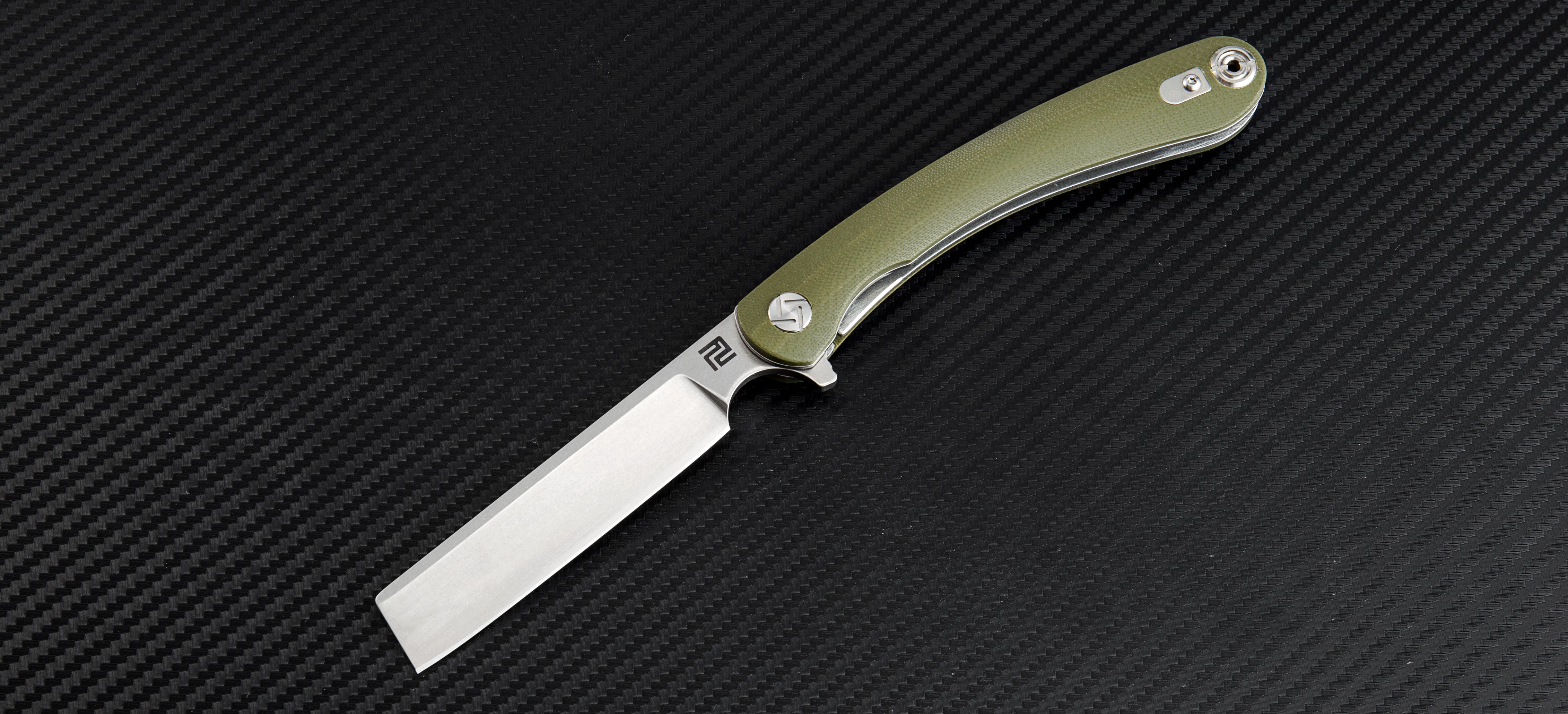 Artisan Cutlery Orthodox 1817P folding knife with G10 handle