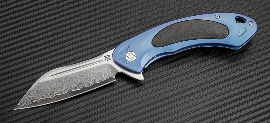 Artisan Cutlery Eterno 1818GD folding knife side view