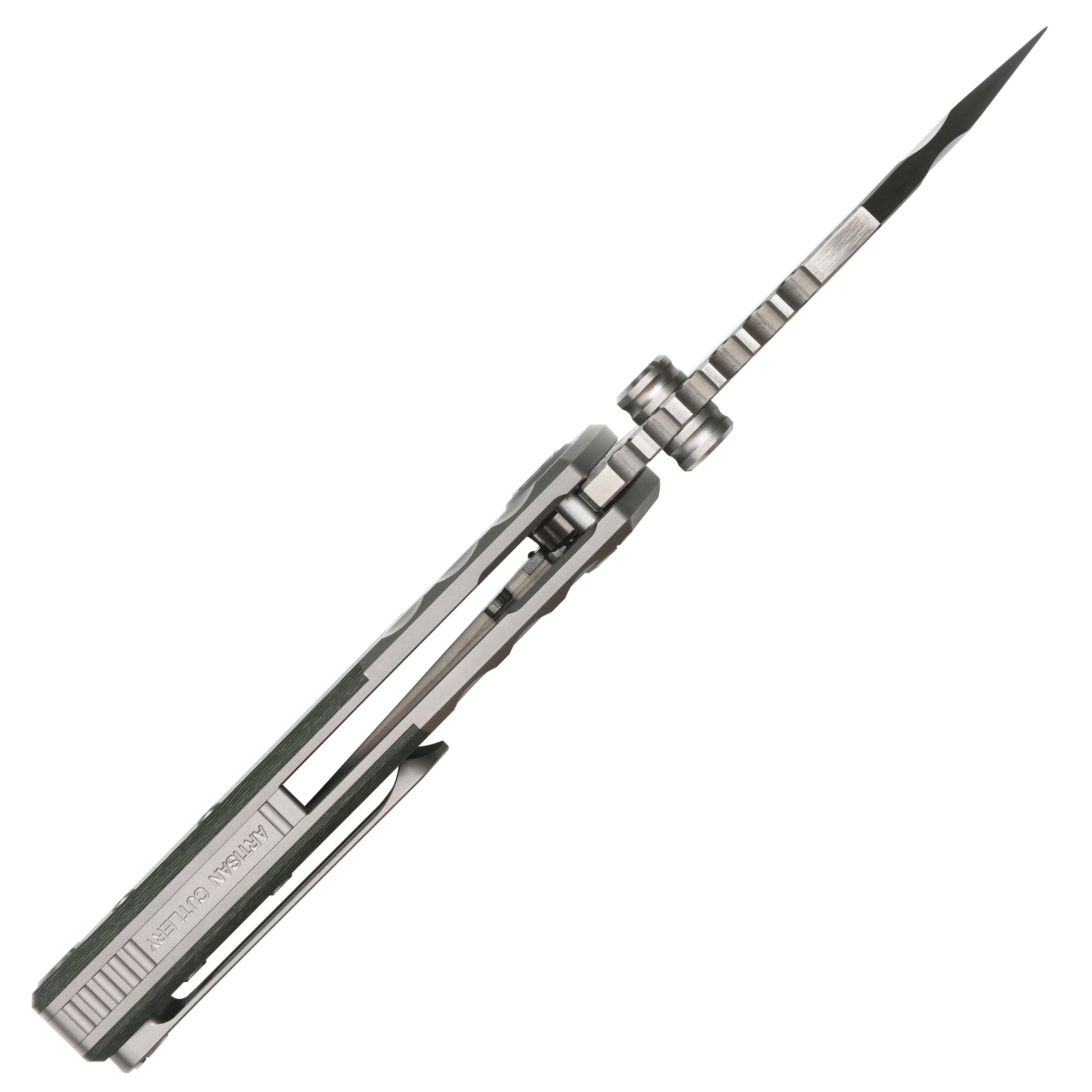 Artisan Cutlery Proponent 1820G handle detail