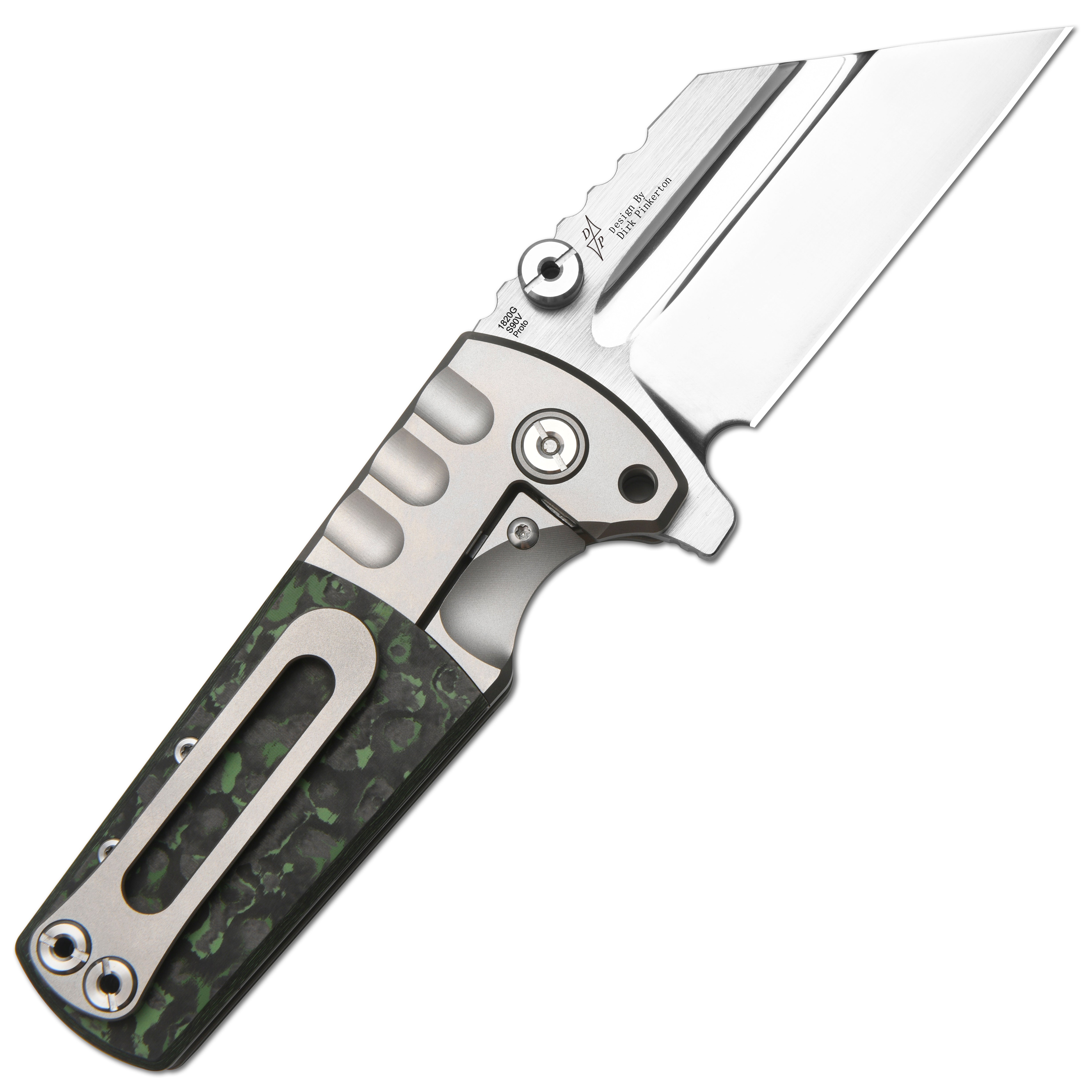 Artisan Cutlery Proponent 1820G blade detail