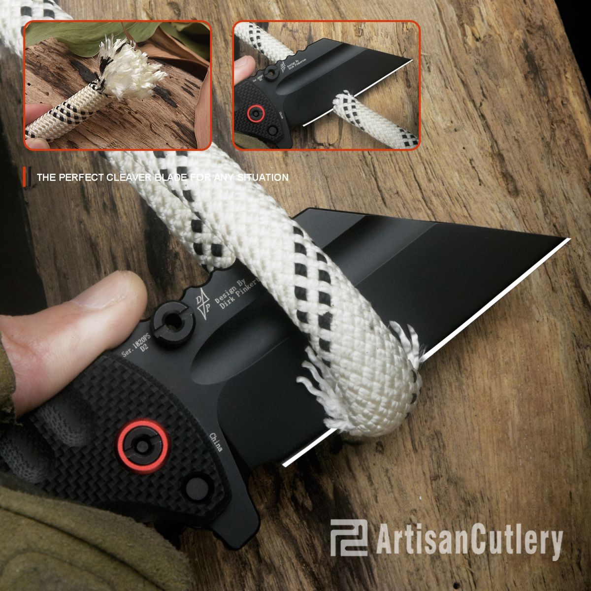 Artisan Cutlery Proponent 1820PS blade detail