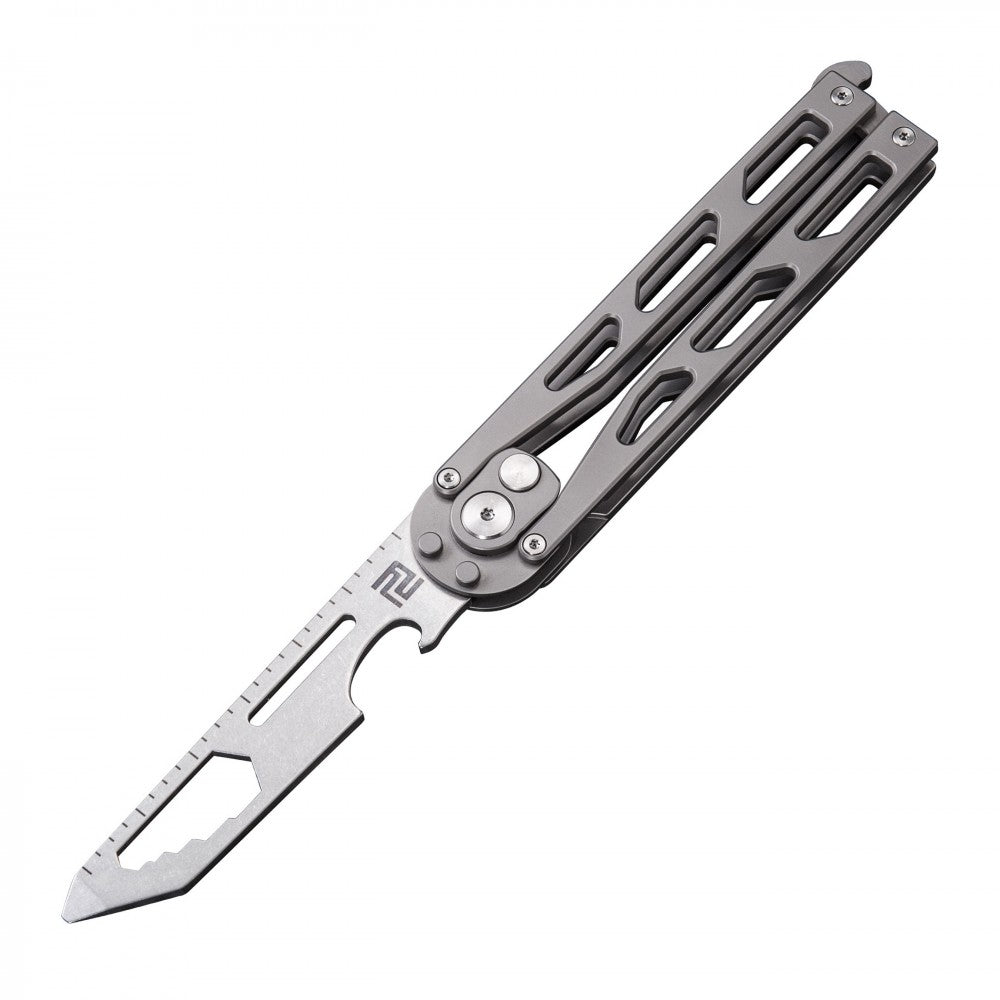 Kinetic-Tool(ATZ-1823G)Titanium Knife blade detail