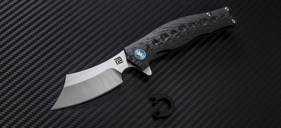 Artisan Cutlery Corsair 1828G blade detail