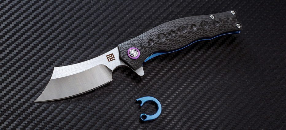 Artisan Cutlery Corsair 1828G handle detail
