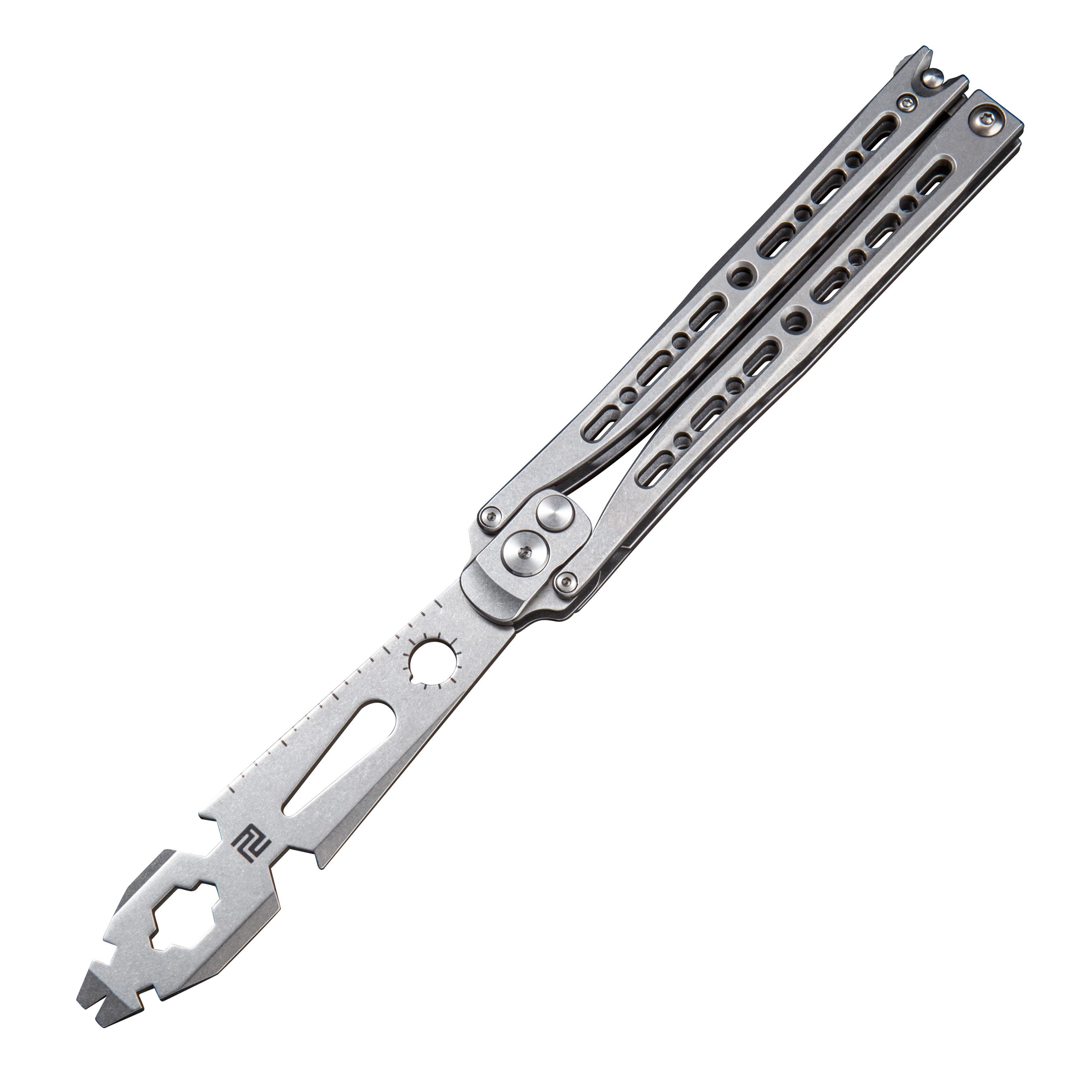 Kinetic-Variant(ATZ-1831P) Steel folding knife with steel blade