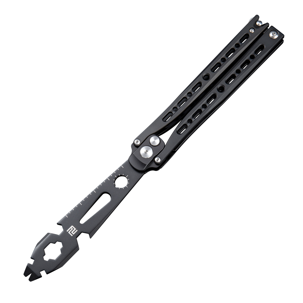 Kinetic-Variant(ATZ-1831P) Steel folding knife with steel handle