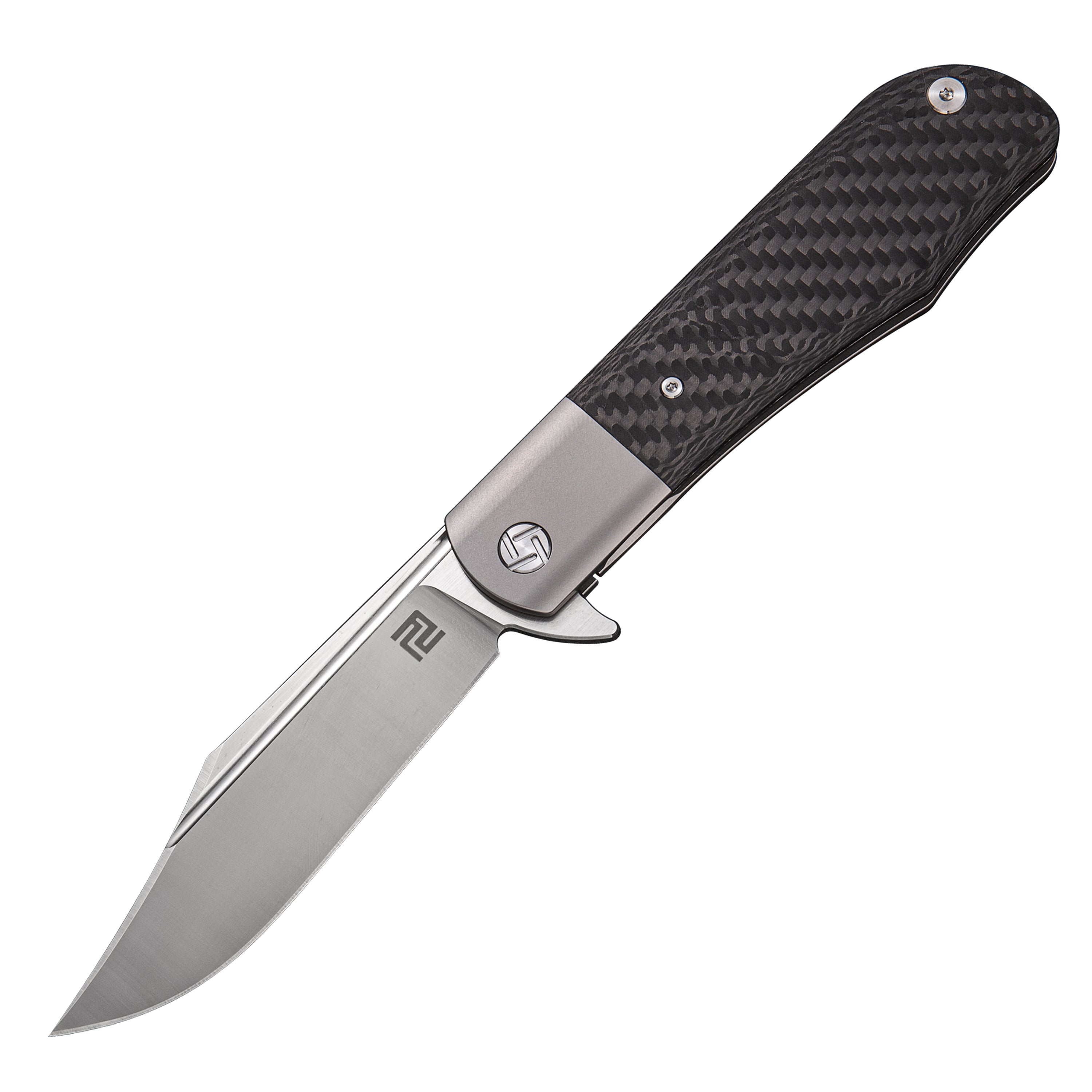 Artisan Cutlery Hyperion 1834G handle close-up