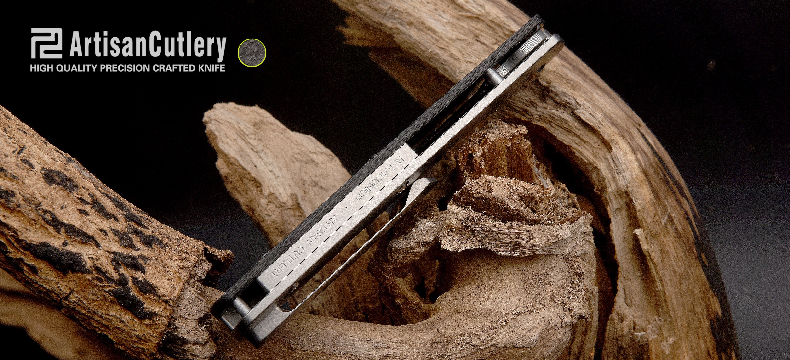 Artisan Cutlery Centauri 1839GS blade detail