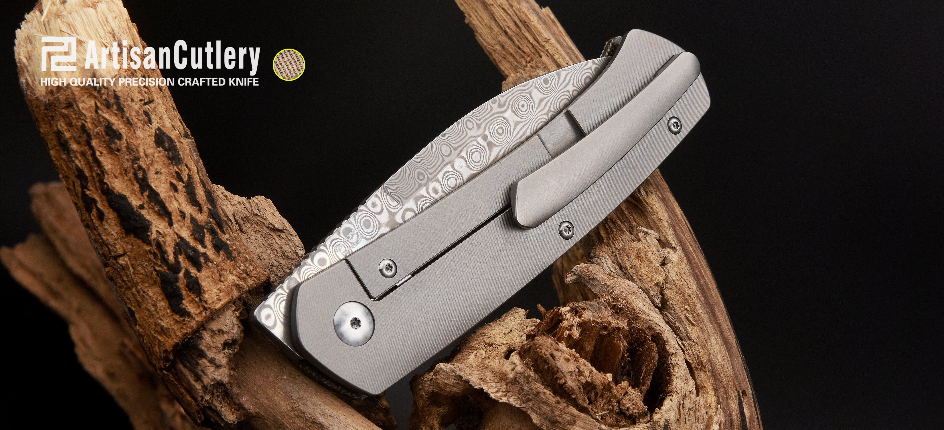 Artisan Cutlery Centauri 1839GD folding knife side view