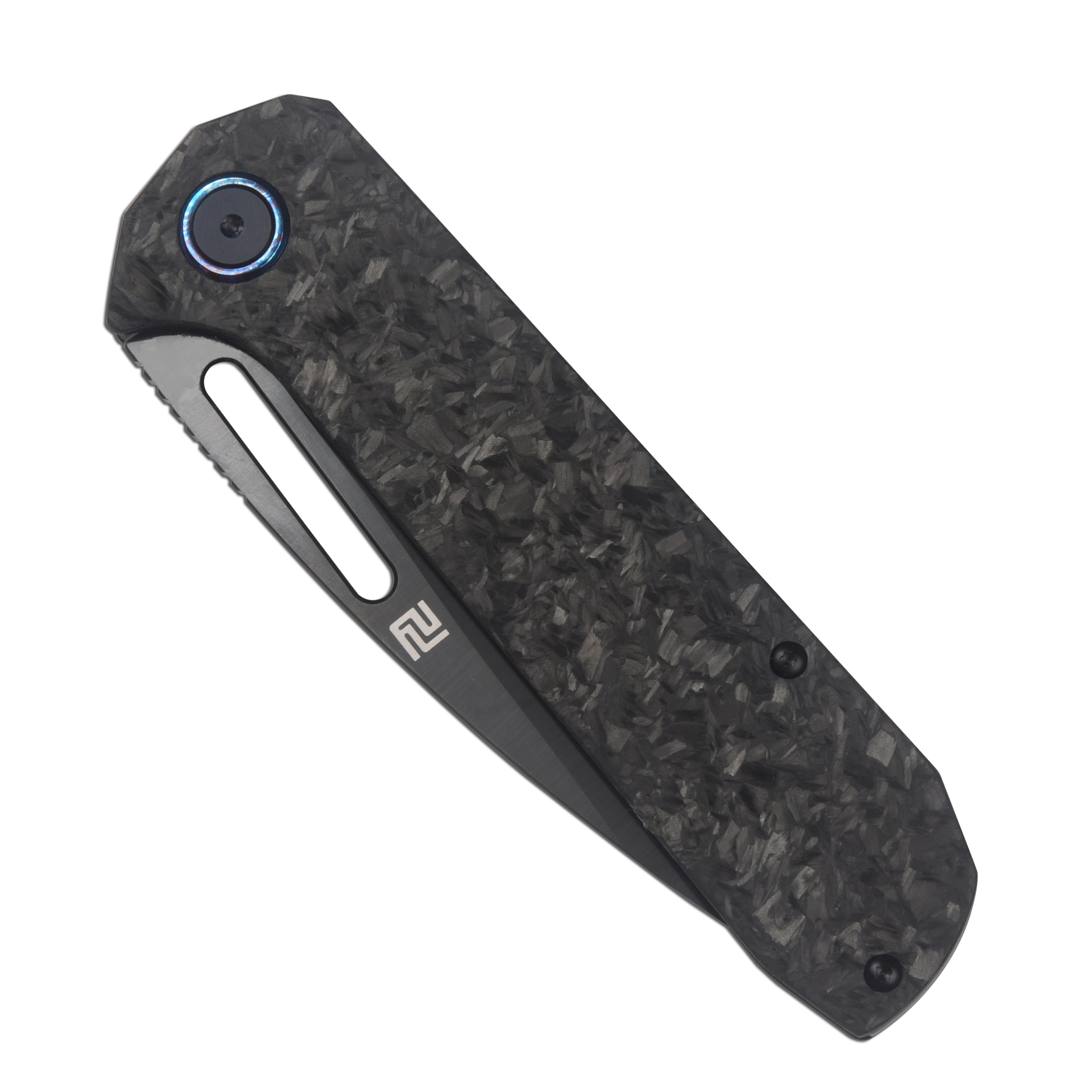 Artisan Cutlery Arion 1843G folding knife with carbon fiber handle