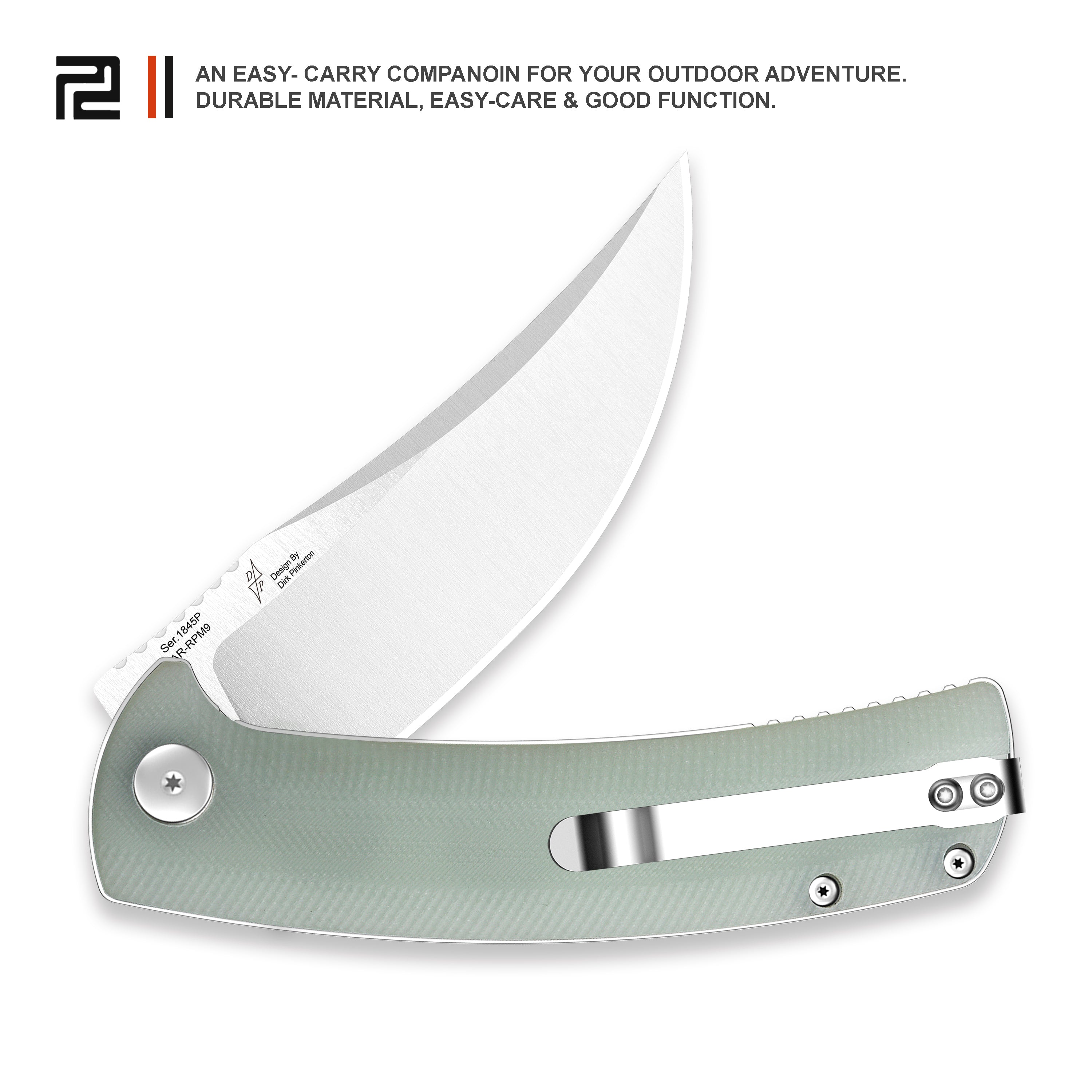 Artisan Cutlery Arroyo 1845P folding knife side view