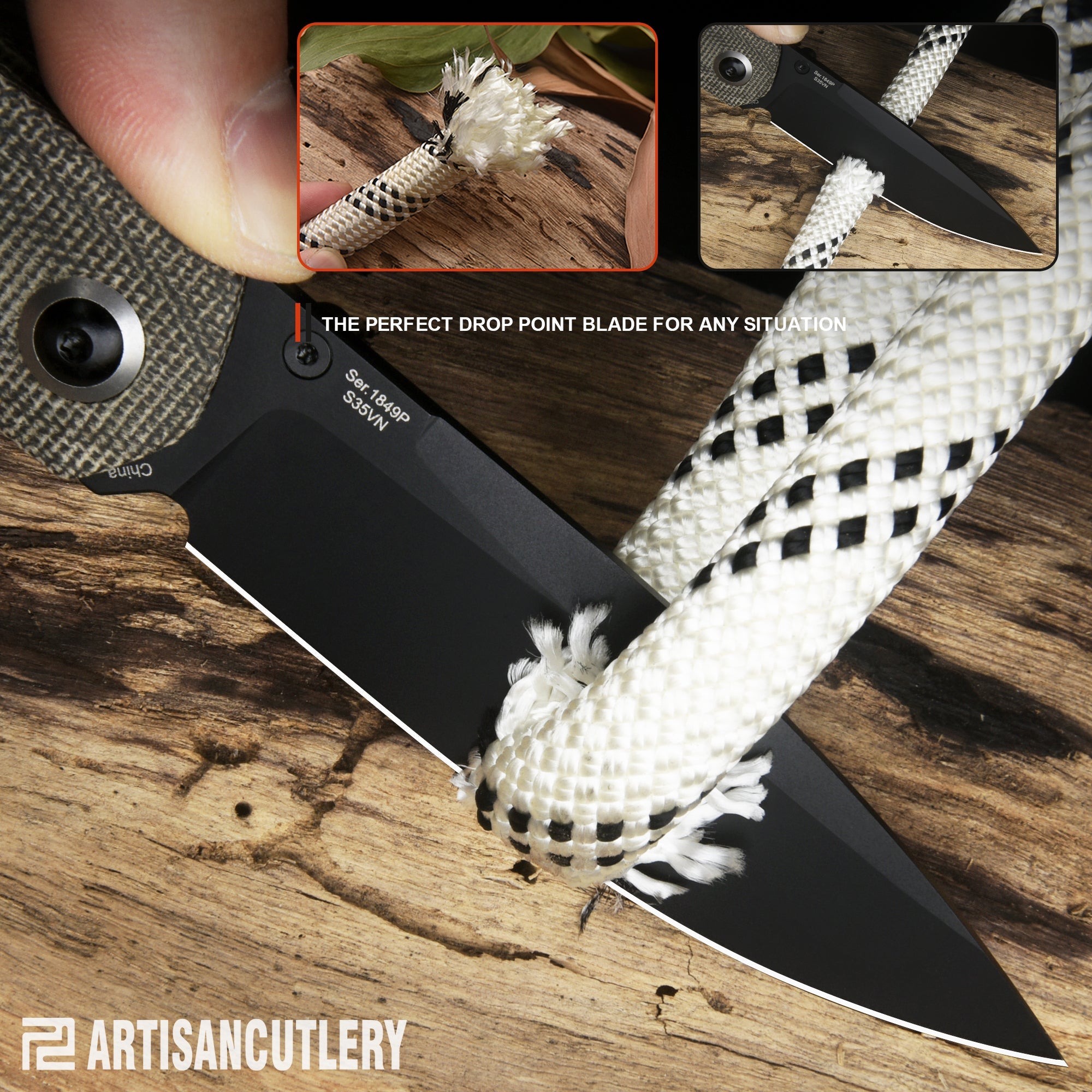 Artisan Cutlery Sirius 1849P folding knife product image