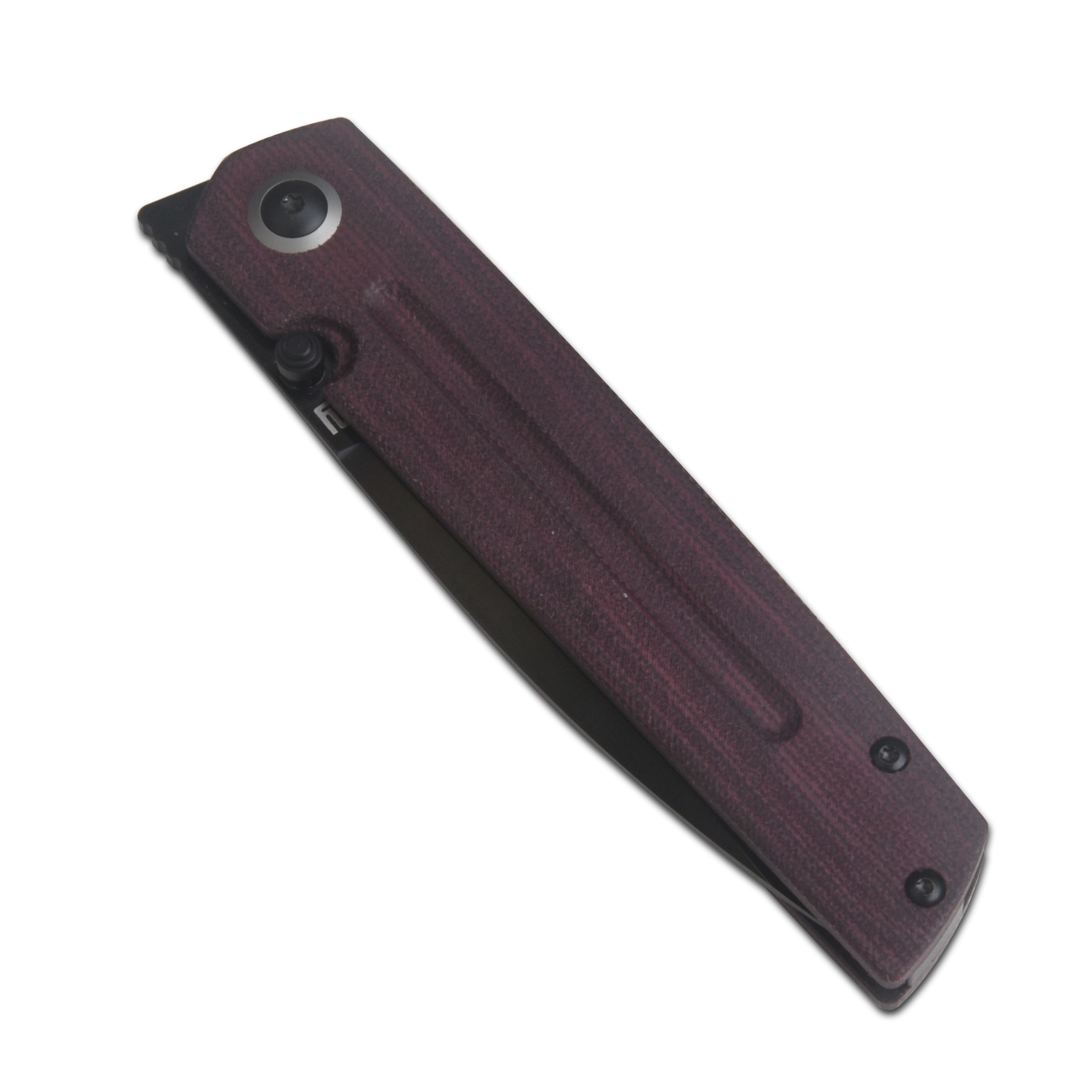 Artisan Cutlery Sirius 1849P folding knife with black Micarta handle
