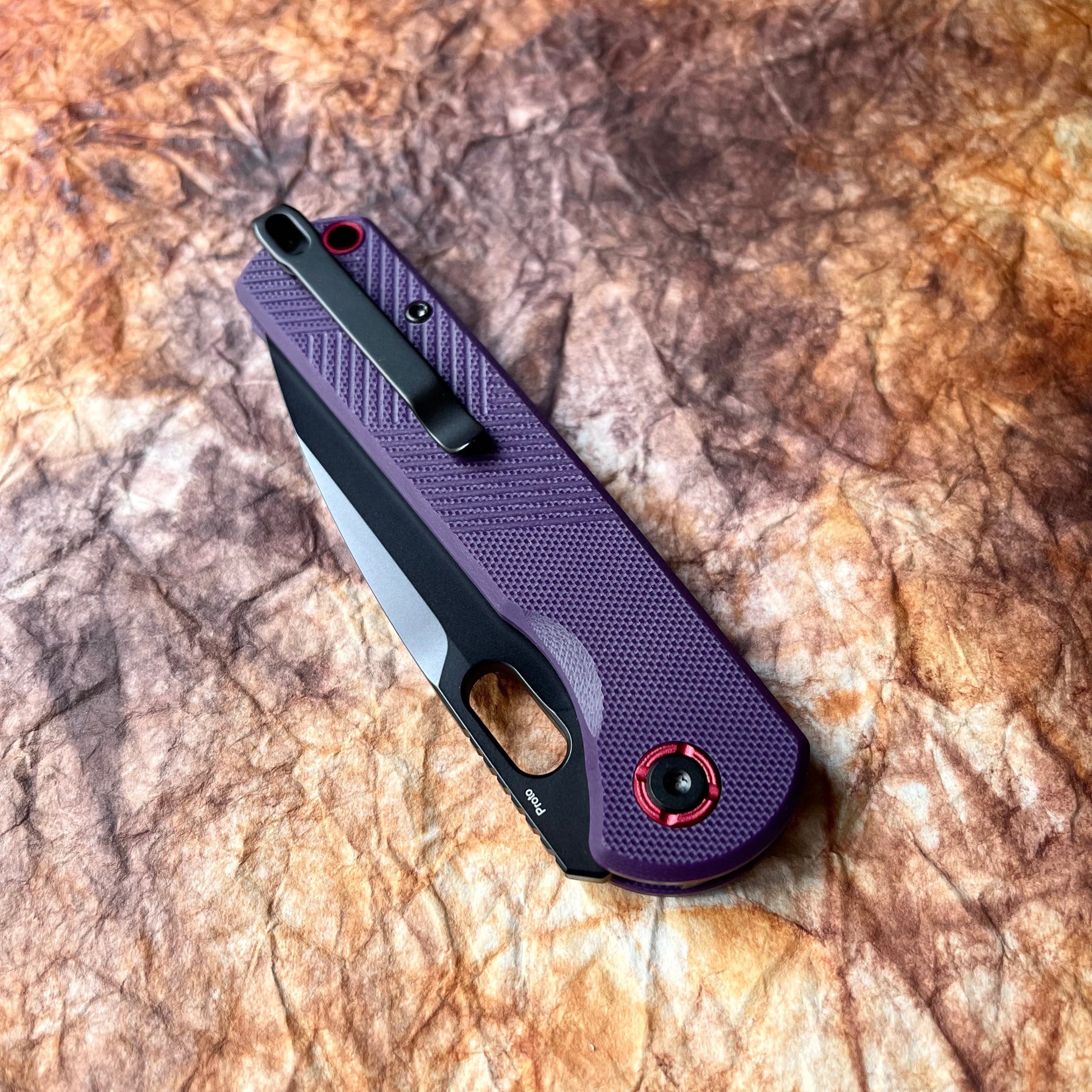 CJRB Latitude J1975 AR-RPM9 Steel G10 Handle Folding Knives(Prototype)