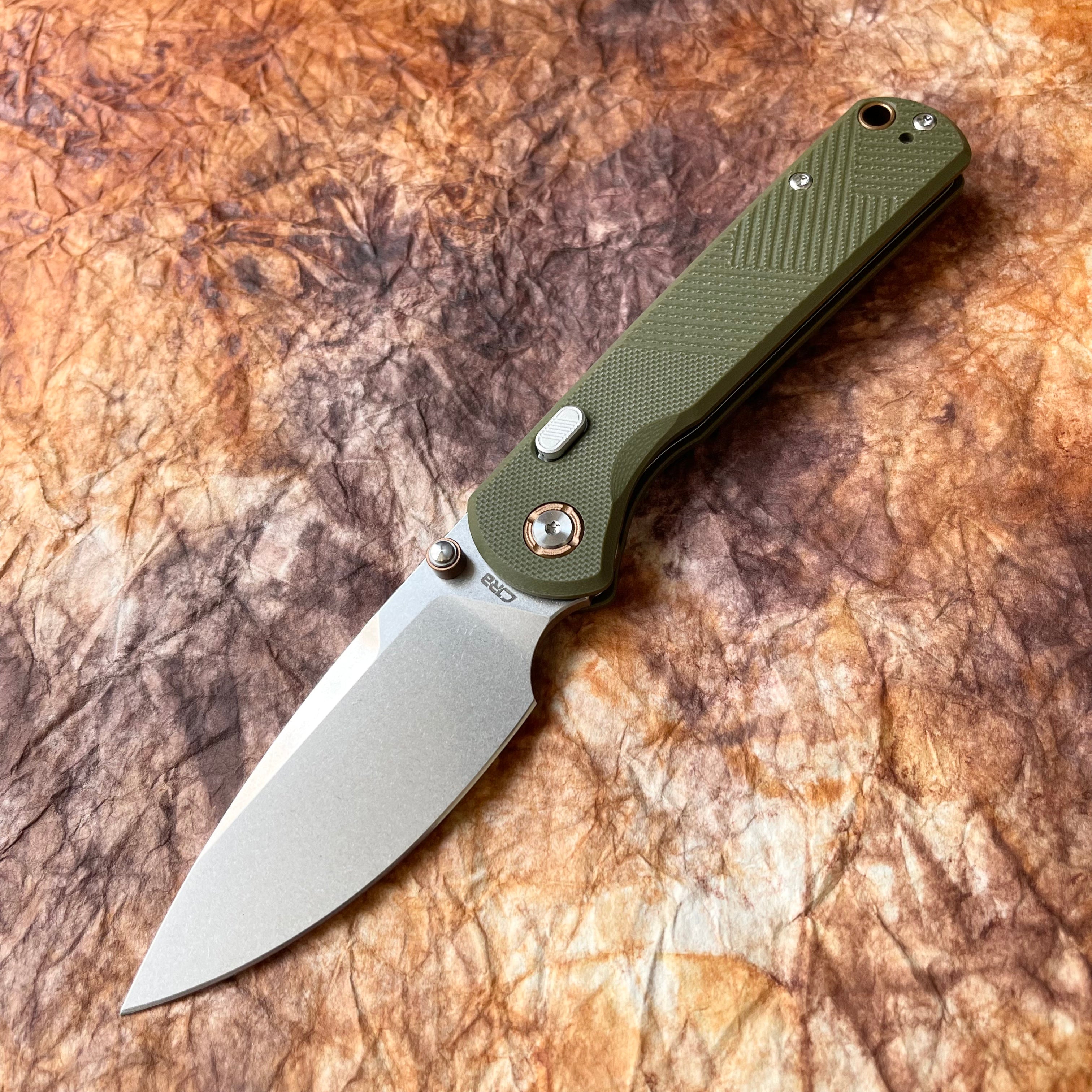CJRB Latitude J1975 AR-RPM9 Steel G10 Handle Folding Knives(Prototype)
