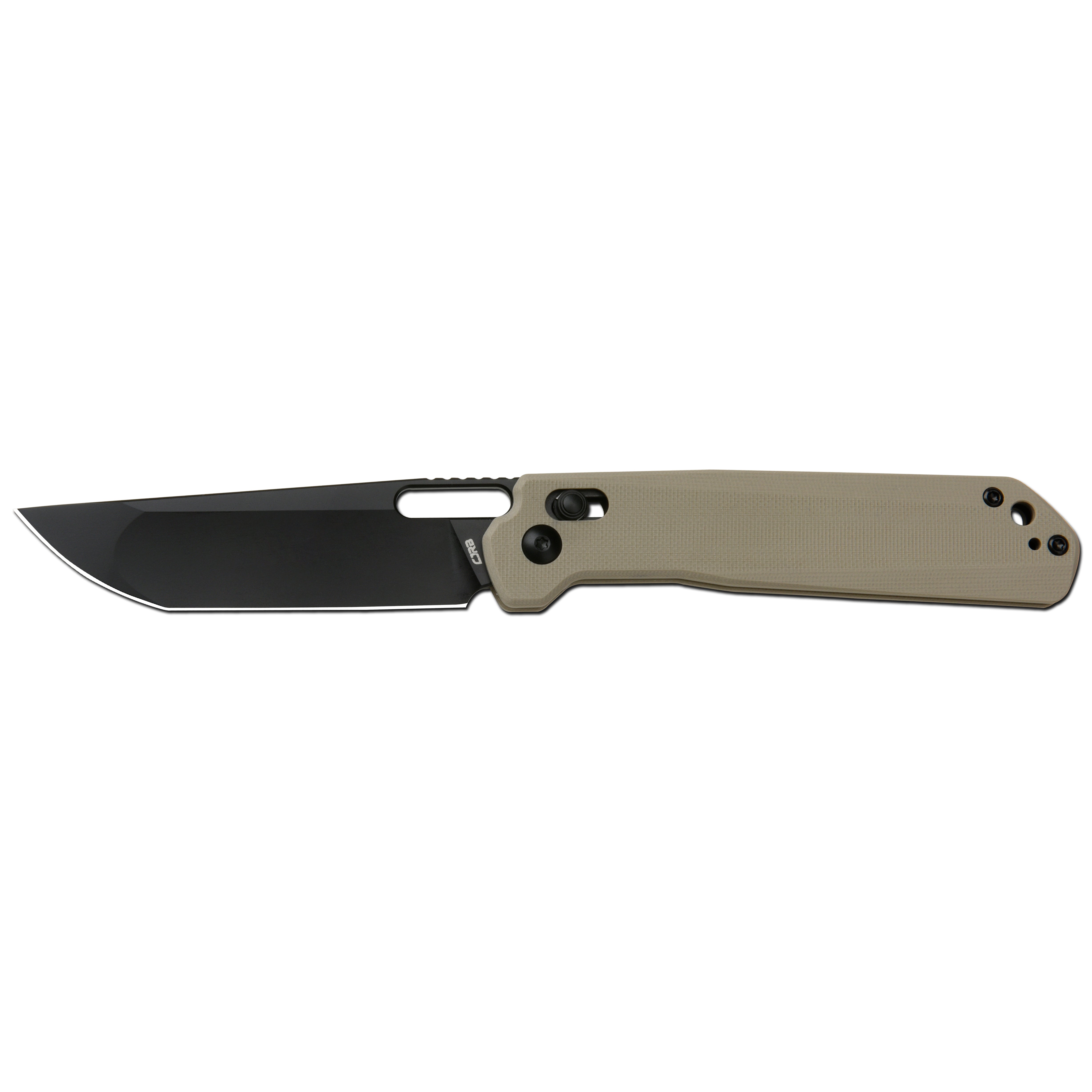 CJRB Bellona J1947-BDE folding knife side view