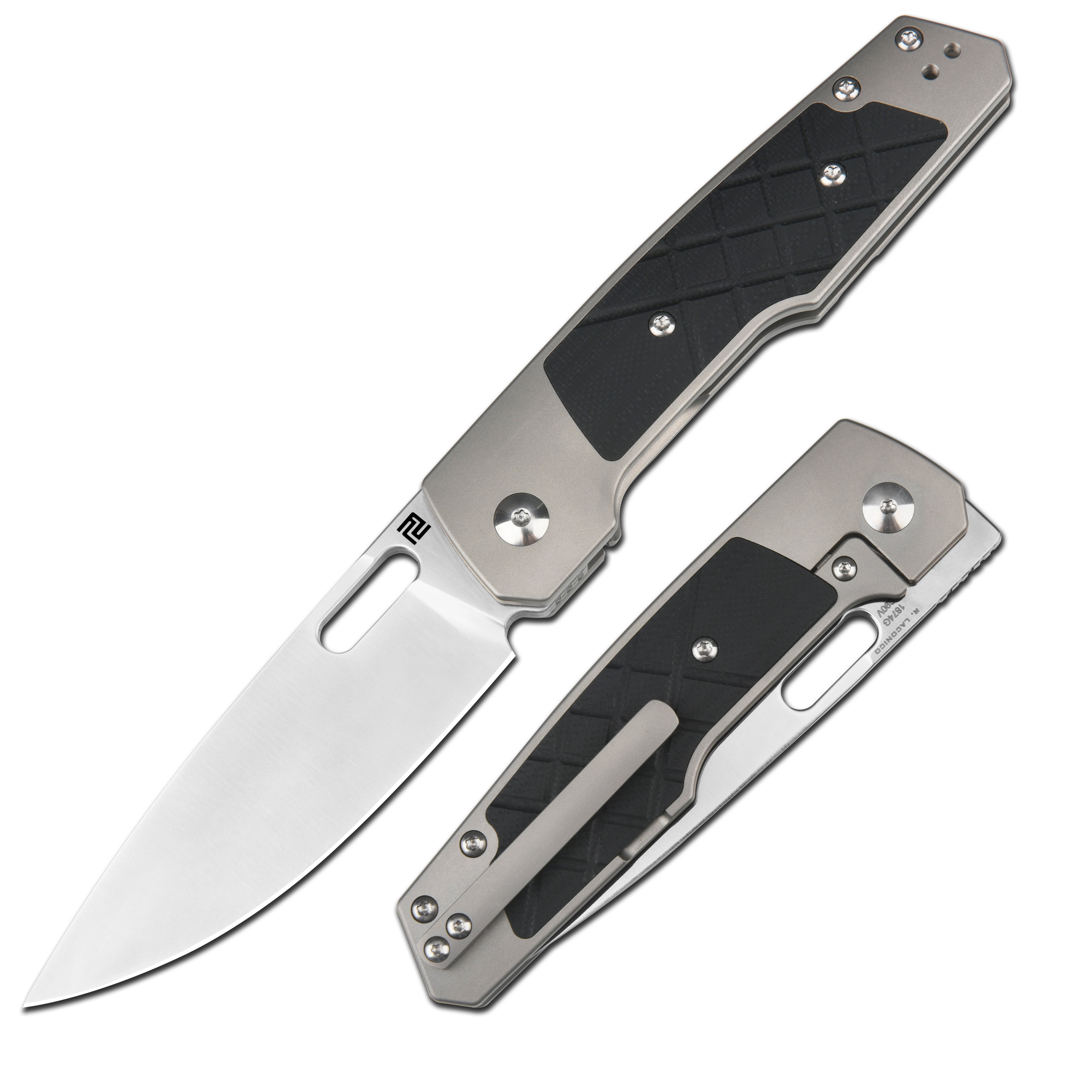 Building the Gambit: G10 folding knife with G10 handle