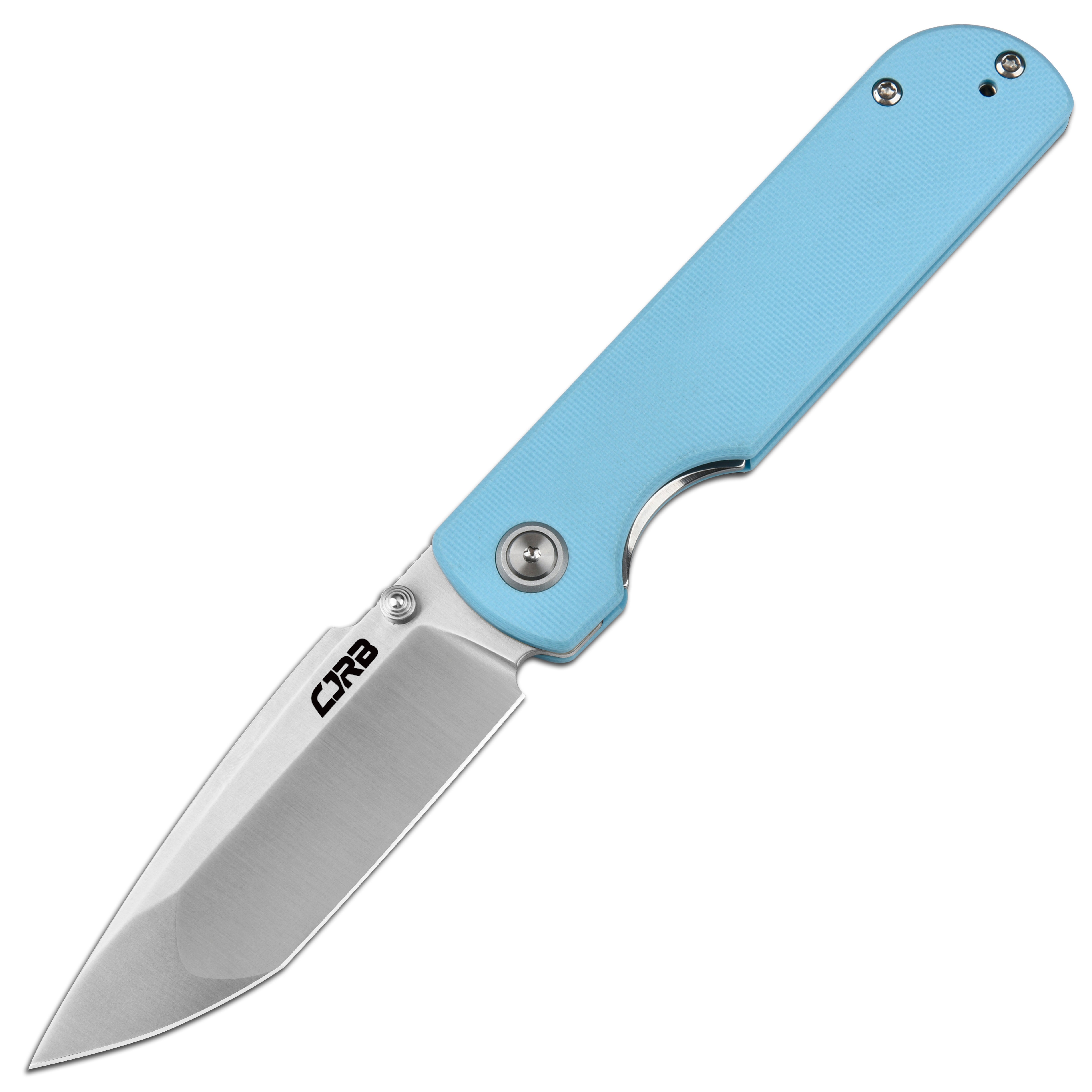 CJRB Nova J1937-BU folding knife with AR-RPM9 sand polish blade