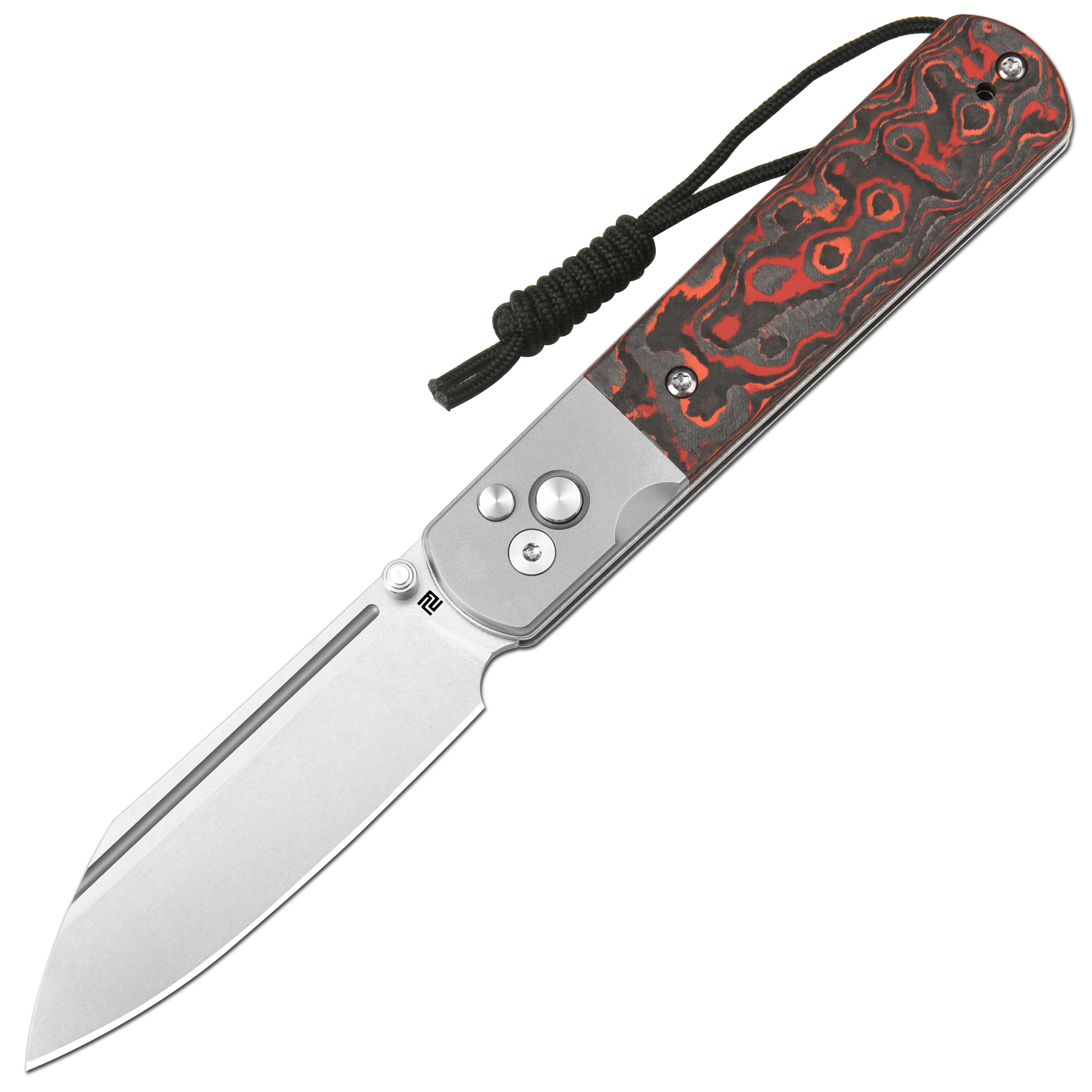 Artisan Cutlery Holm 1875G folding knife with S90V blade