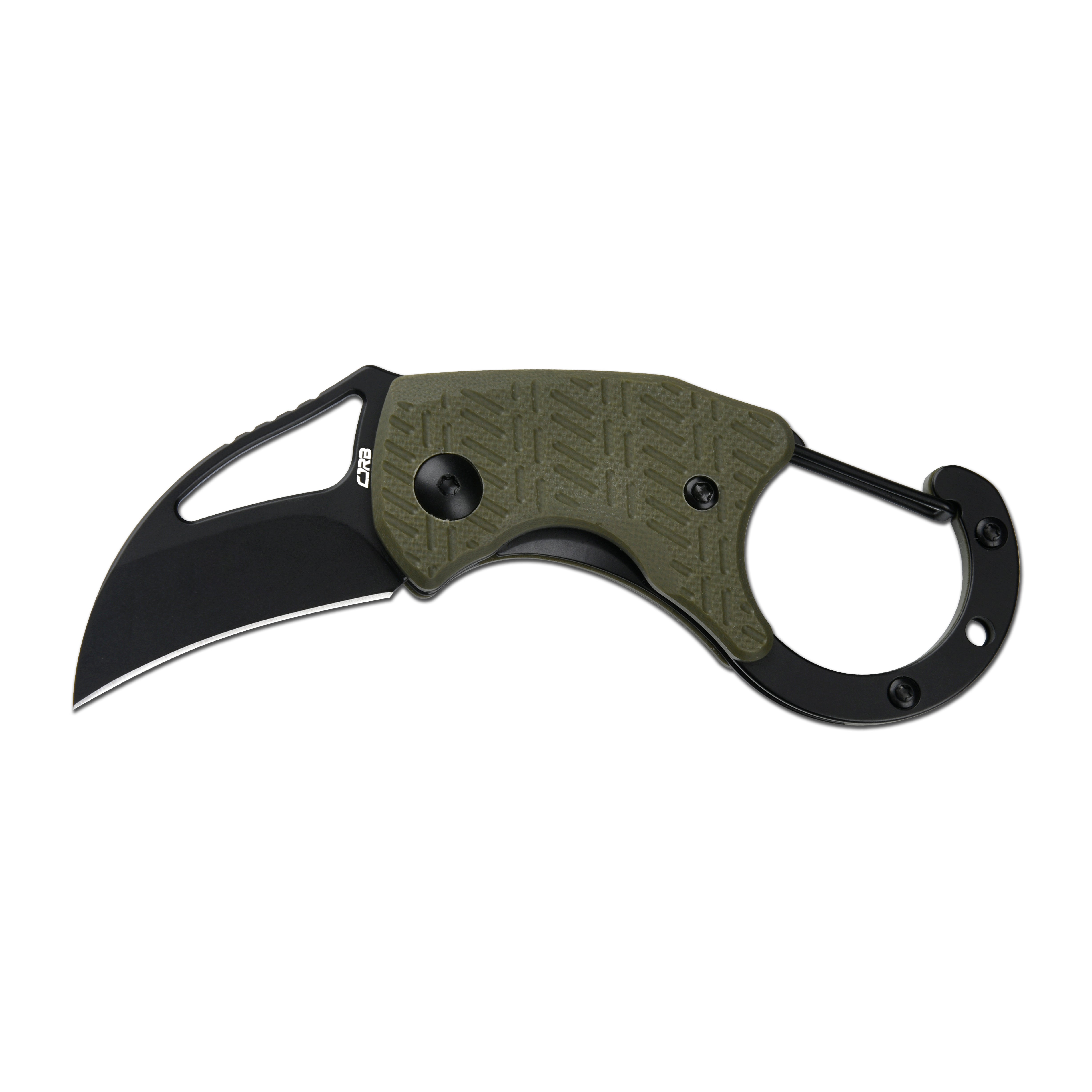 CJRB Anansi J1964-BGN folding knife side view