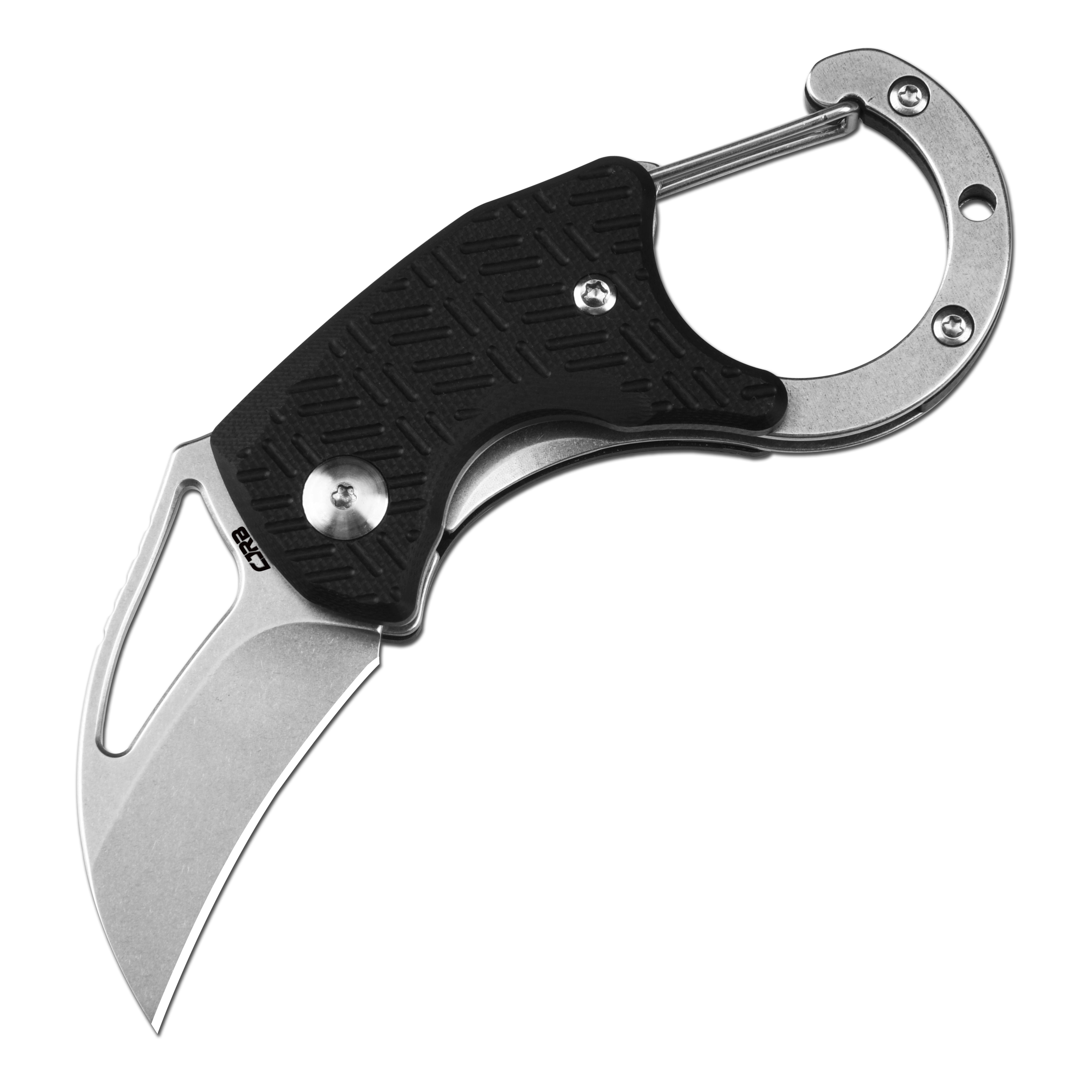 CJRB Anansi J1964-BK folding knife with AR-RPM9 stone wash blade