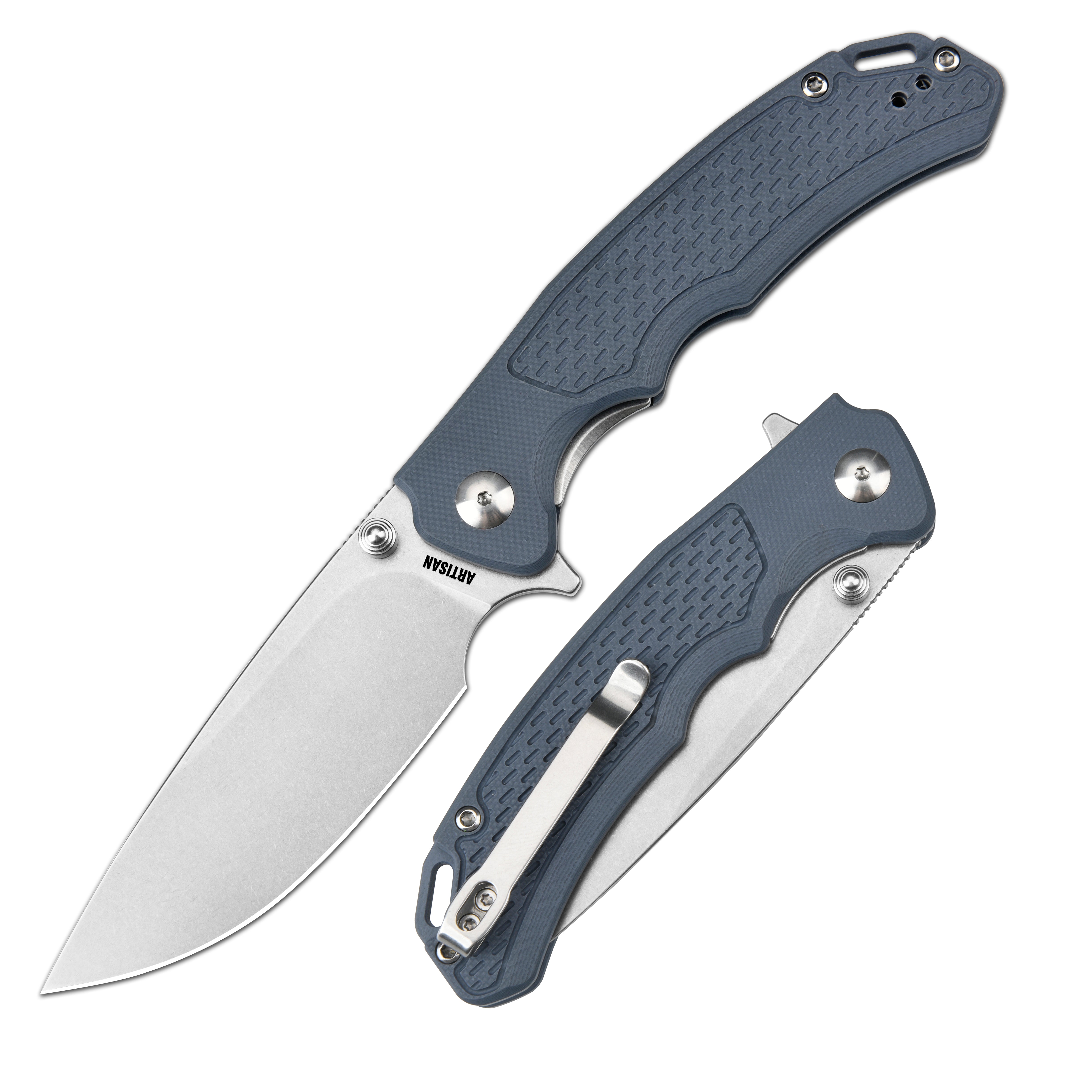Artisan Cutlery Tradition V2 1702M folding knife with G10 handle